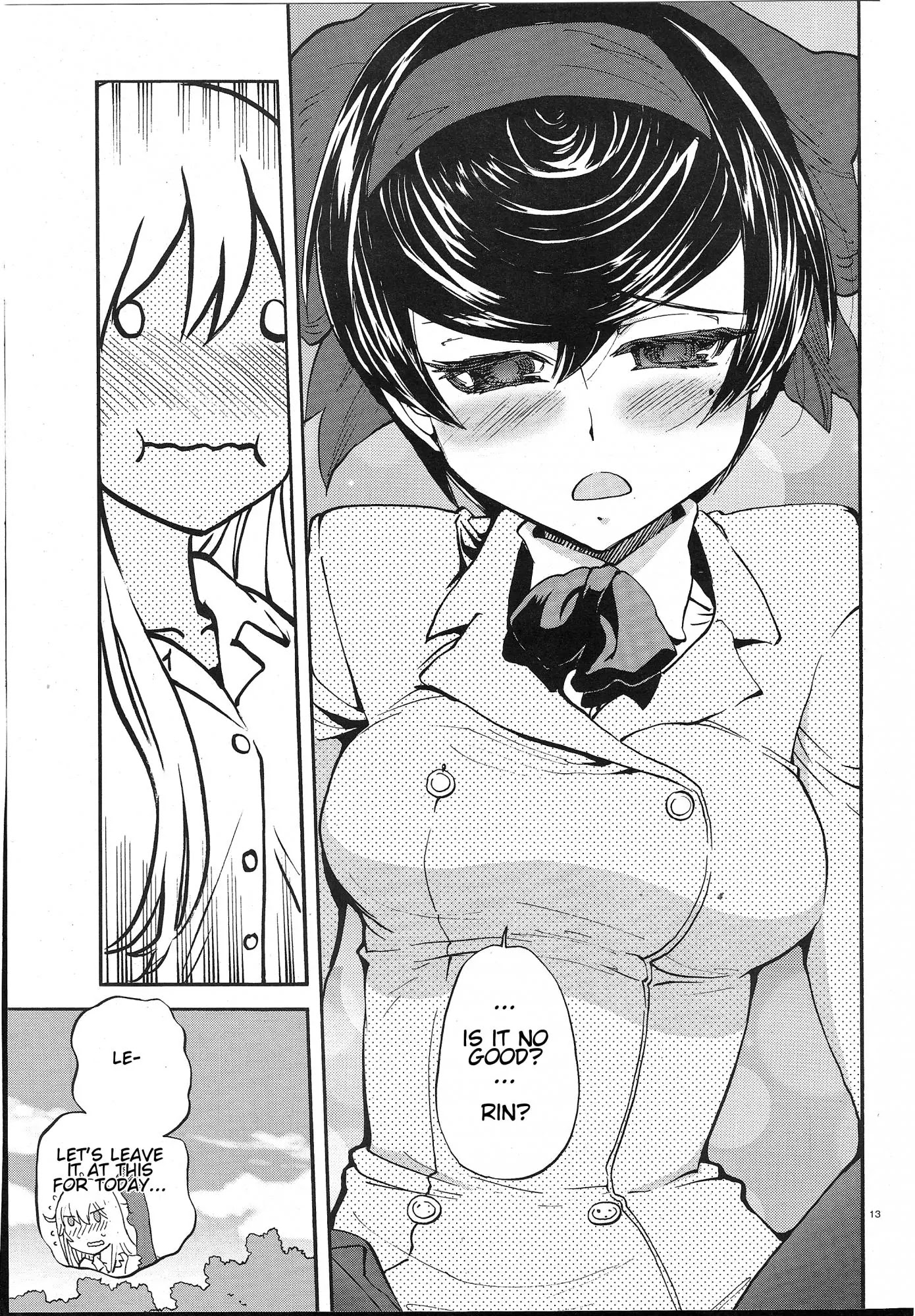 Girls & Panzer - Ribbon no Musha Chapter 3 page 13 - Chapter 3: The Two's Bit