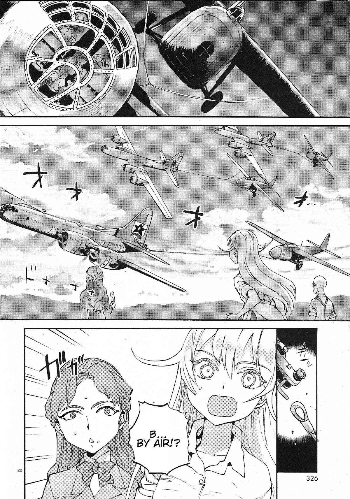 Girls & Panzer - Ribbon no Musha Chapter 3 page 22 - Chapter 3: The Two's Bit