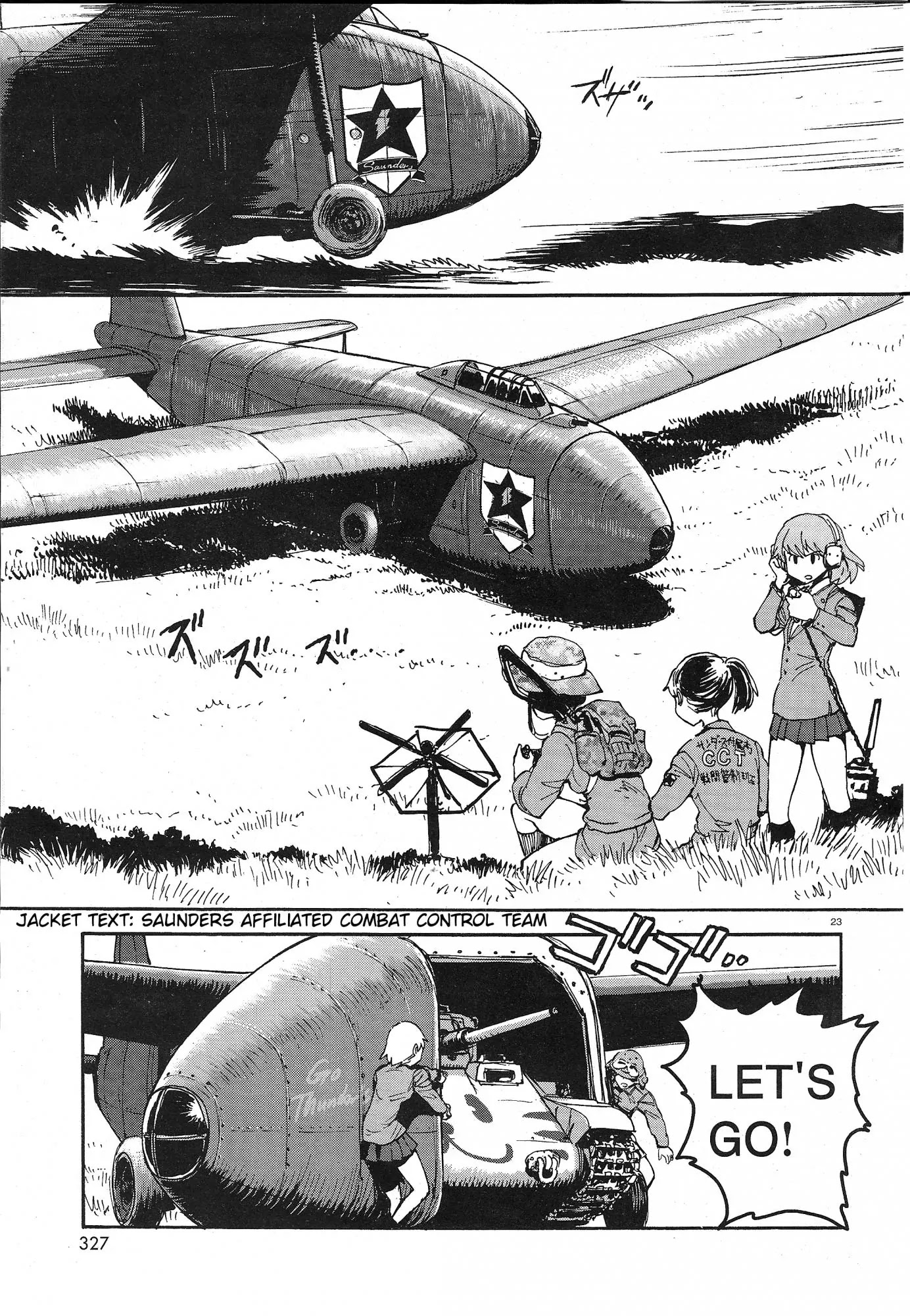 Girls & Panzer - Ribbon no Musha Chapter 3 page 23 - Chapter 3: The Two's Bit