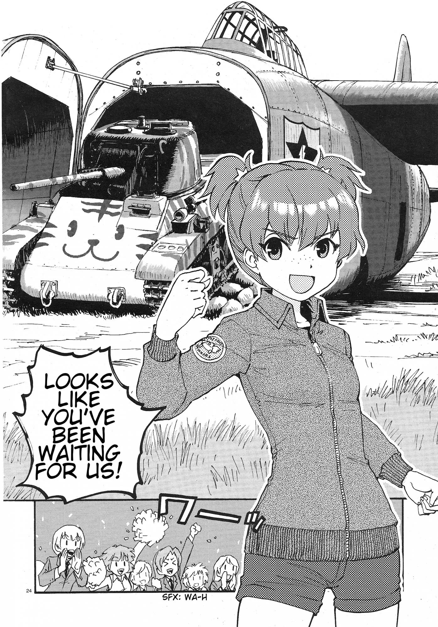 Girls & Panzer - Ribbon no Musha Chapter 3 page 24 - Chapter 3: The Two's Bit