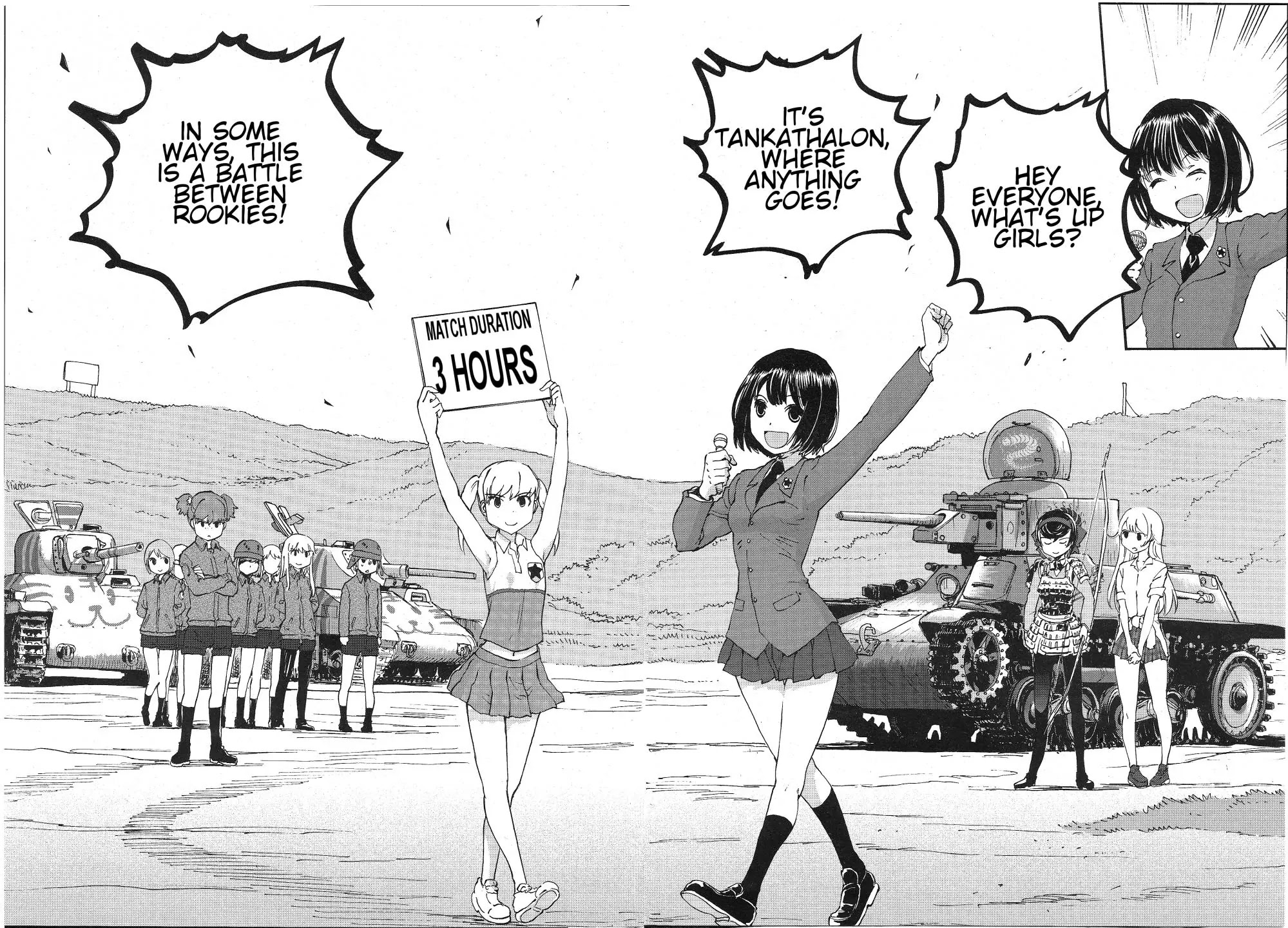 Girls & Panzer - Ribbon no Musha Chapter 3 page 34 - Chapter 3: The Two's Bit
