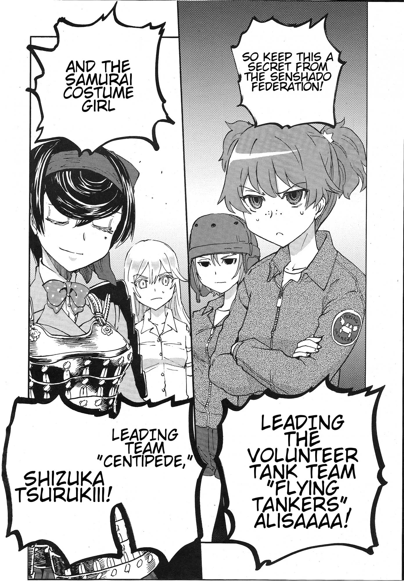 Girls & Panzer - Ribbon no Musha Chapter 3 page 35 - Chapter 3: The Two's Bit