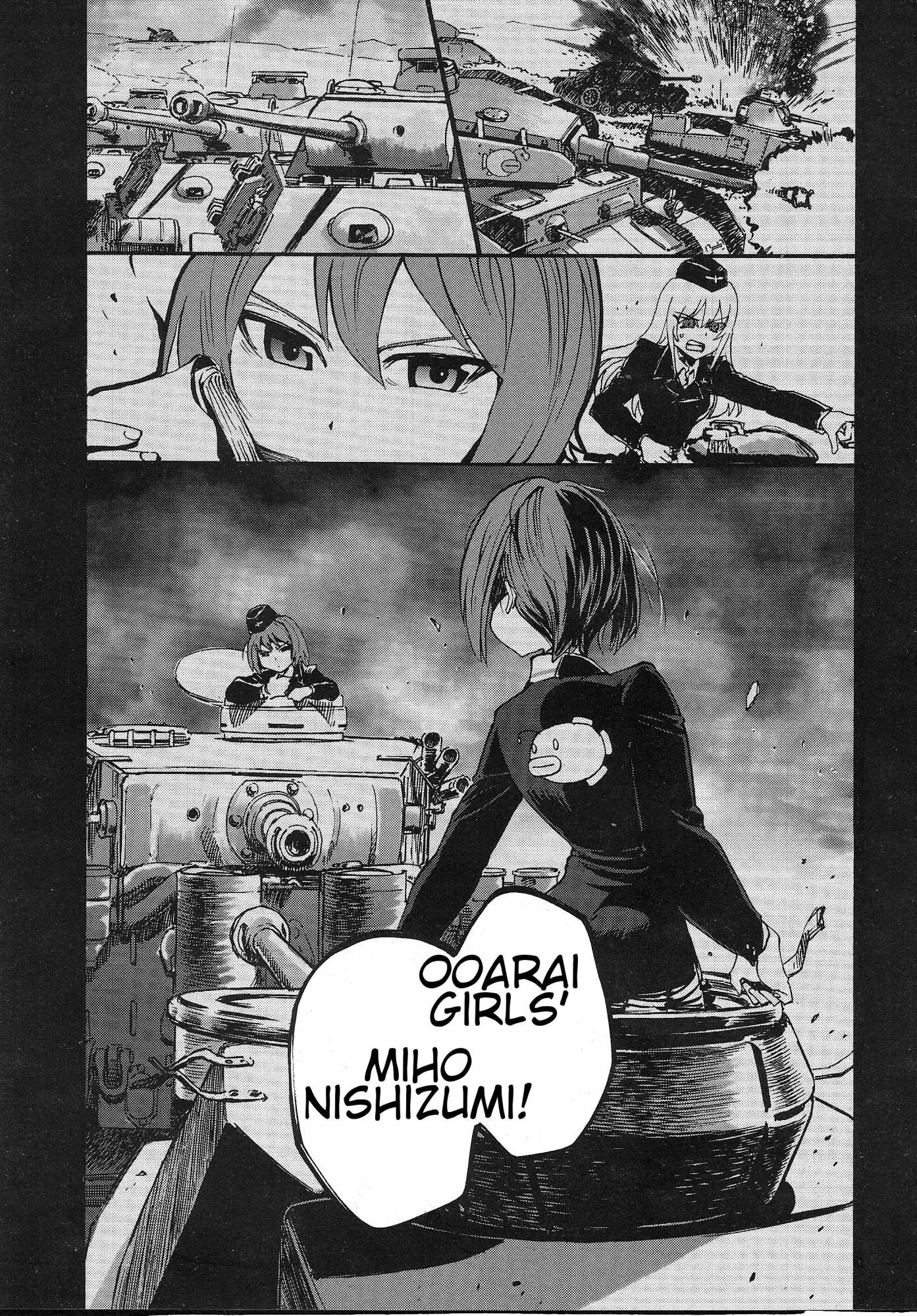 Girls & Panzer - Ribbon no Musha Chapter 3 page 38 - Chapter 3: The Two's Bit