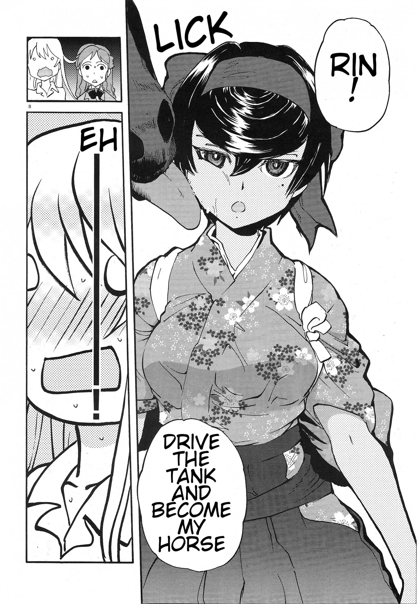 Girls & Panzer - Ribbon no Musha Chapter 3 page 8 - Chapter 3: The Two's Bit