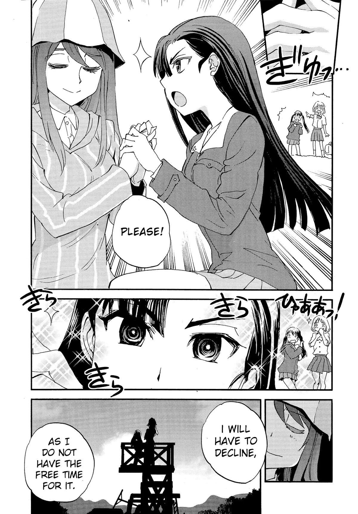 Girls & Panzer - Ribbon no Musha Chapter 30 page 11 - Chapter 30: Nishi and Mika