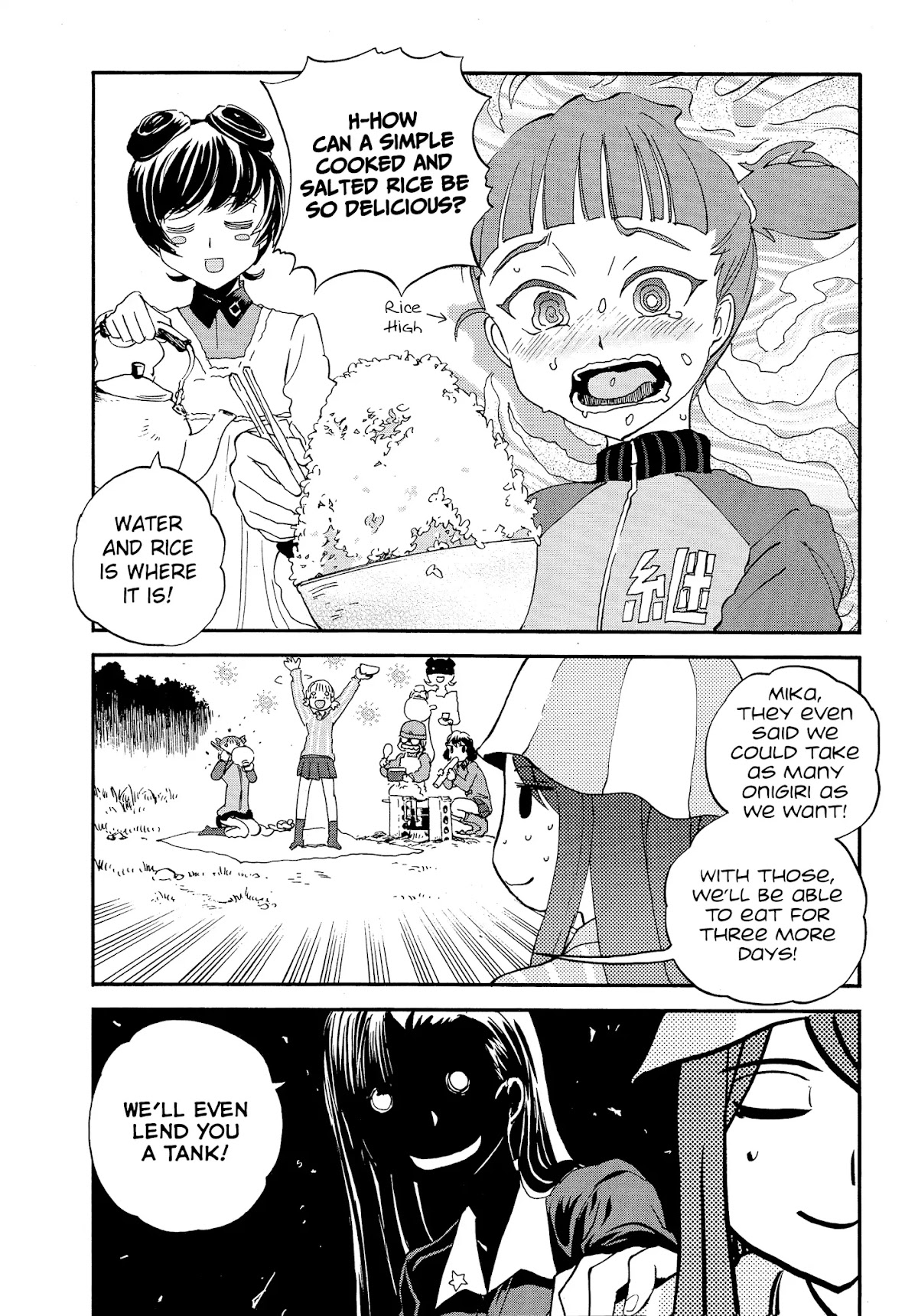 Girls & Panzer - Ribbon no Musha Chapter 30 page 15 - Chapter 30: Nishi and Mika