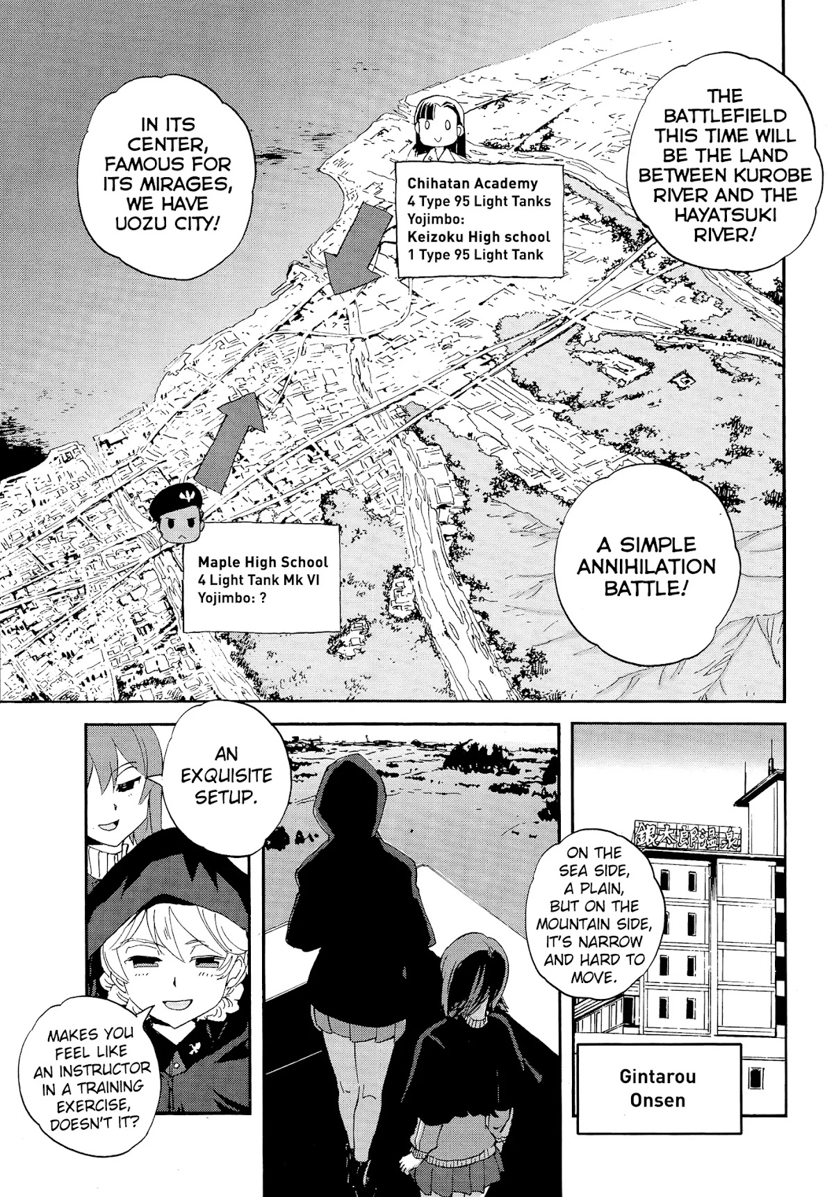 Girls & Panzer - Ribbon no Musha Chapter 30 page 19 - Chapter 30: Nishi and Mika