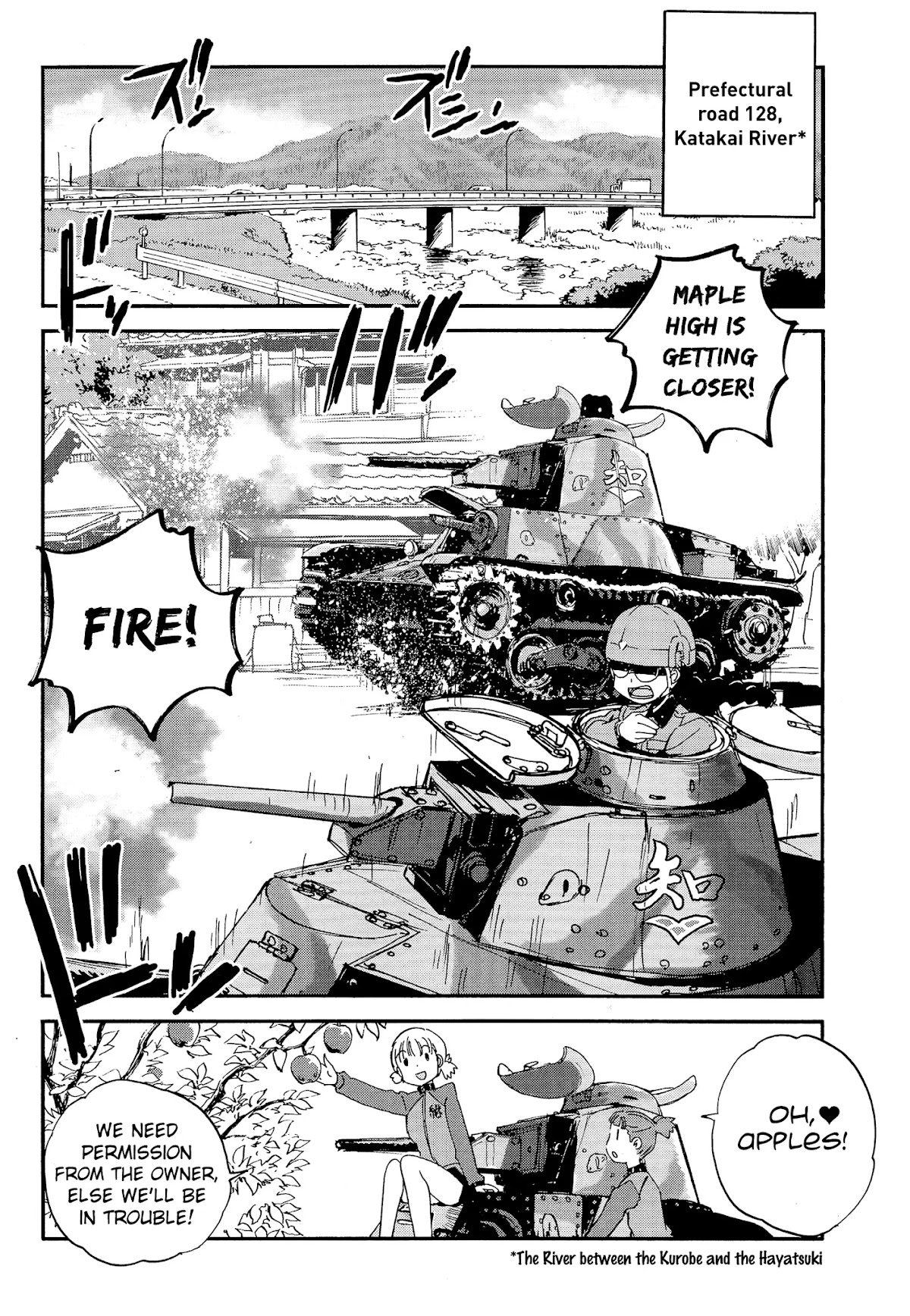 Girls & Panzer - Ribbon no Musha Chapter 30 page 20 - Chapter 30: Nishi and Mika