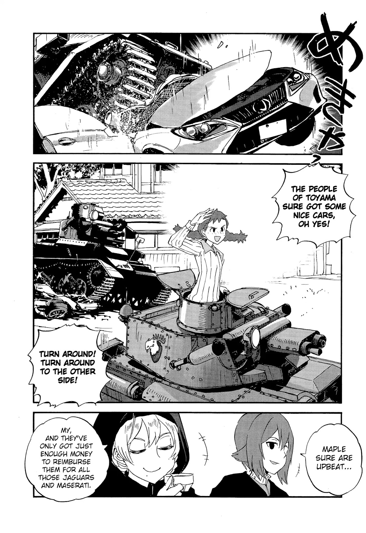 Girls & Panzer - Ribbon no Musha Chapter 30 page 21 - Chapter 30: Nishi and Mika