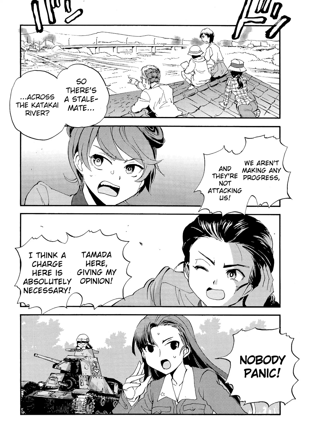 Girls & Panzer - Ribbon no Musha Chapter 30 page 22 - Chapter 30: Nishi and Mika