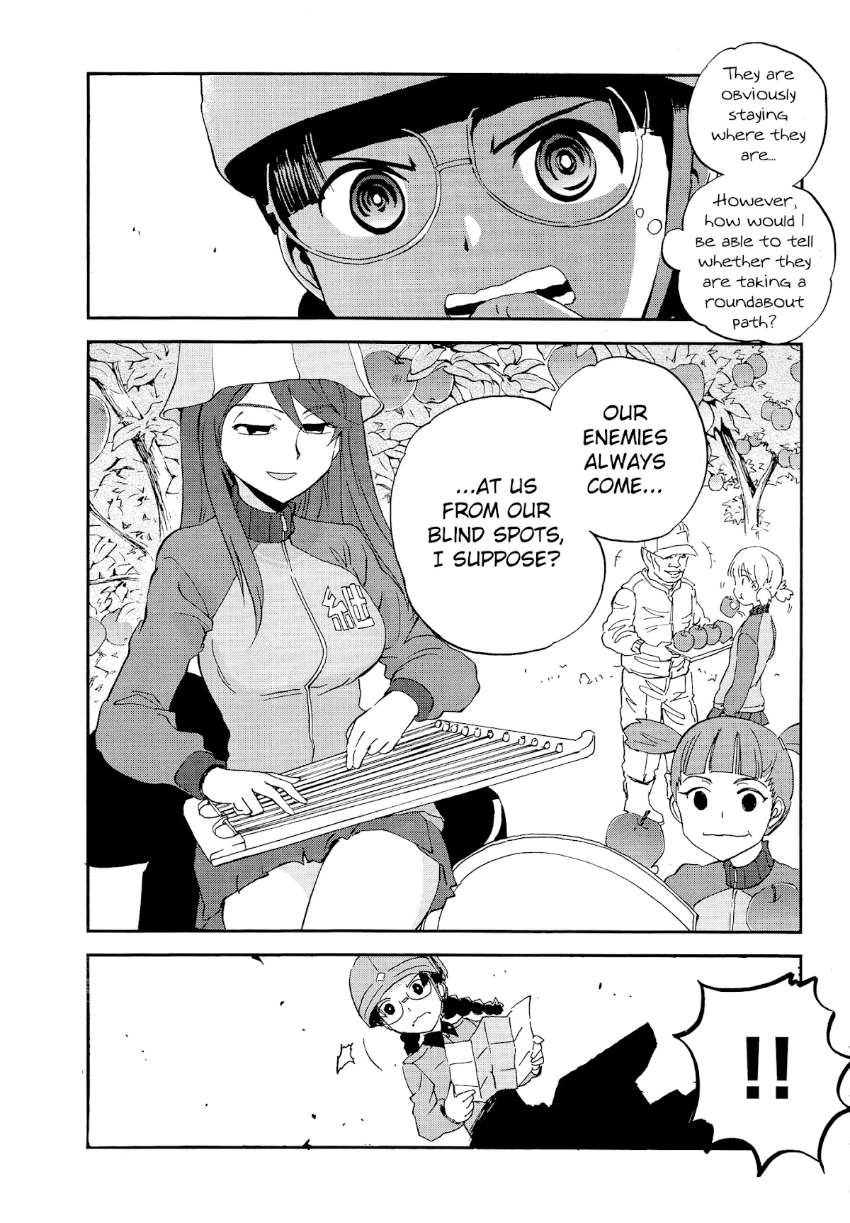 Girls & Panzer - Ribbon no Musha Chapter 30 page 23 - Chapter 30: Nishi and Mika