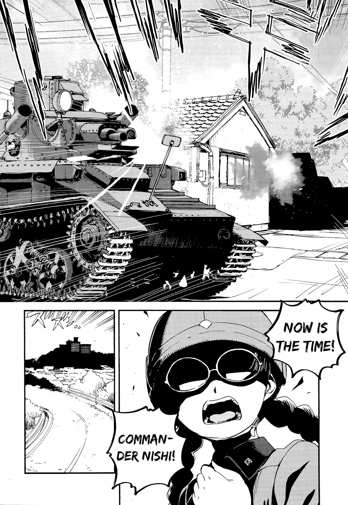 Girls & Panzer - Ribbon no Musha Chapter 30 page 34 - Chapter 30: Nishi and Mika