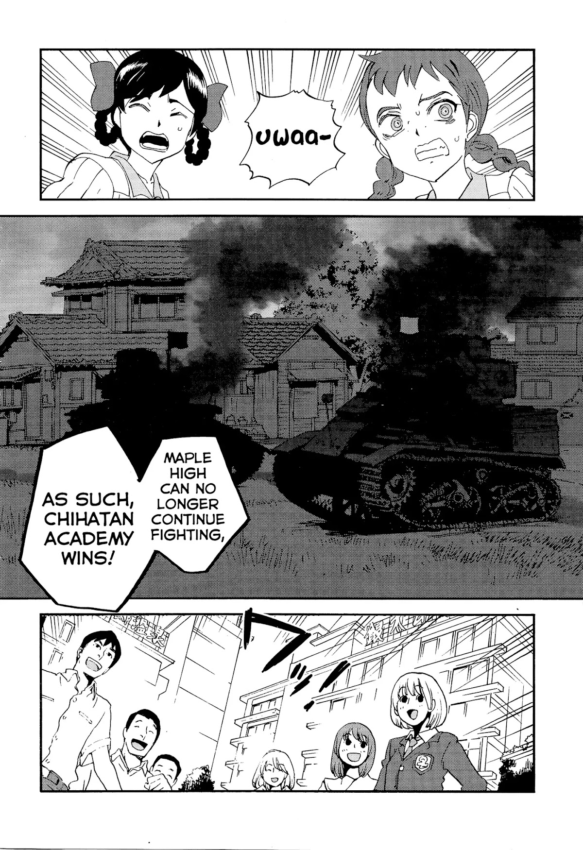 Girls & Panzer - Ribbon no Musha Chapter 30 page 36 - Chapter 30: Nishi and Mika