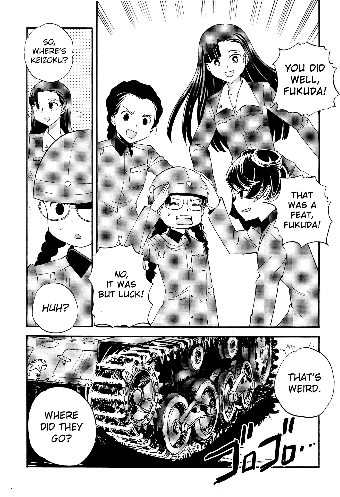 Girls & Panzer - Ribbon no Musha Chapter 30 page 39 - Chapter 30: Nishi and Mika