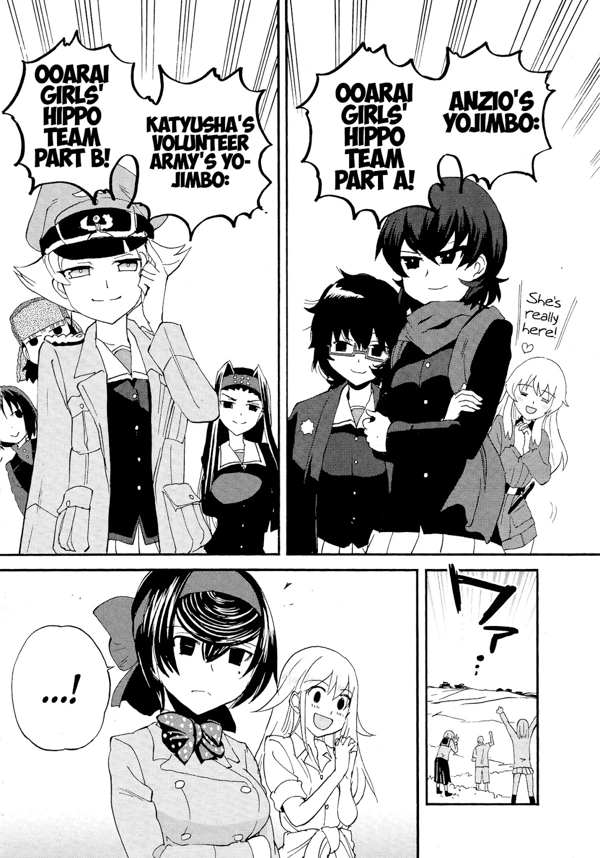 Girls & Panzer - Ribbon no Musha Chapter 31 page 10 - Chapter 31: Nina and Alina struggle hard