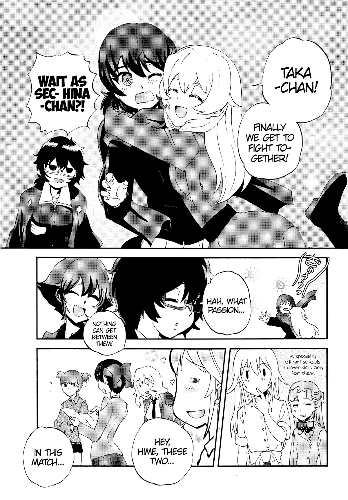 Girls & Panzer - Ribbon no Musha Chapter 31 page 11 - Chapter 31: Nina and Alina struggle hard