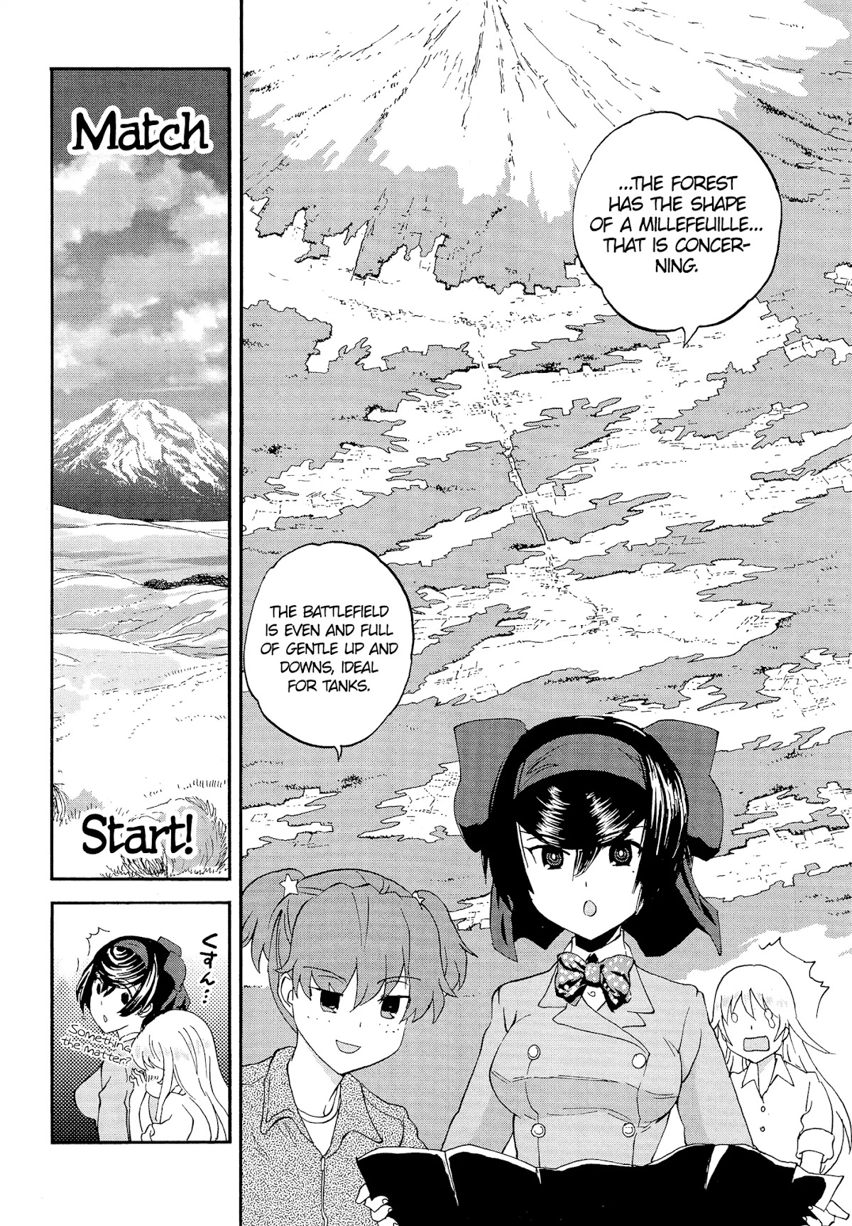 Girls & Panzer - Ribbon no Musha Chapter 31 page 12 - Chapter 31: Nina and Alina struggle hard