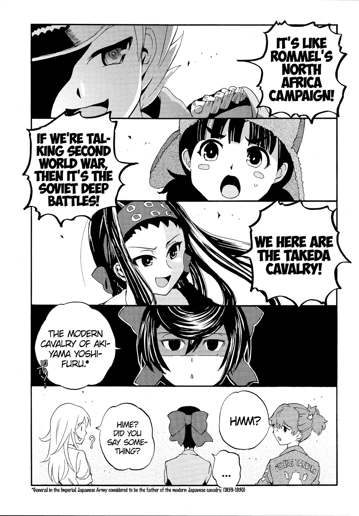 Girls & Panzer - Ribbon no Musha Chapter 31 page 15 - Chapter 31: Nina and Alina struggle hard