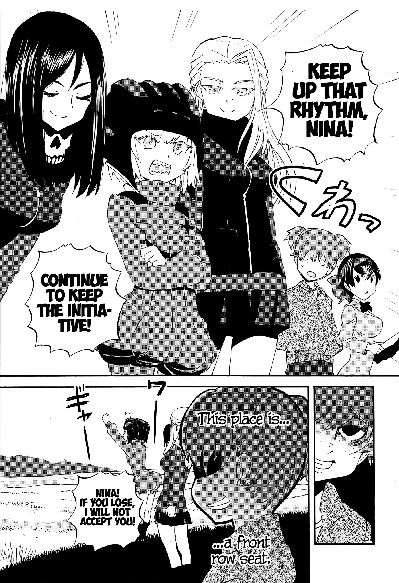 Girls & Panzer - Ribbon no Musha Chapter 31 page 19 - Chapter 31: Nina and Alina struggle hard