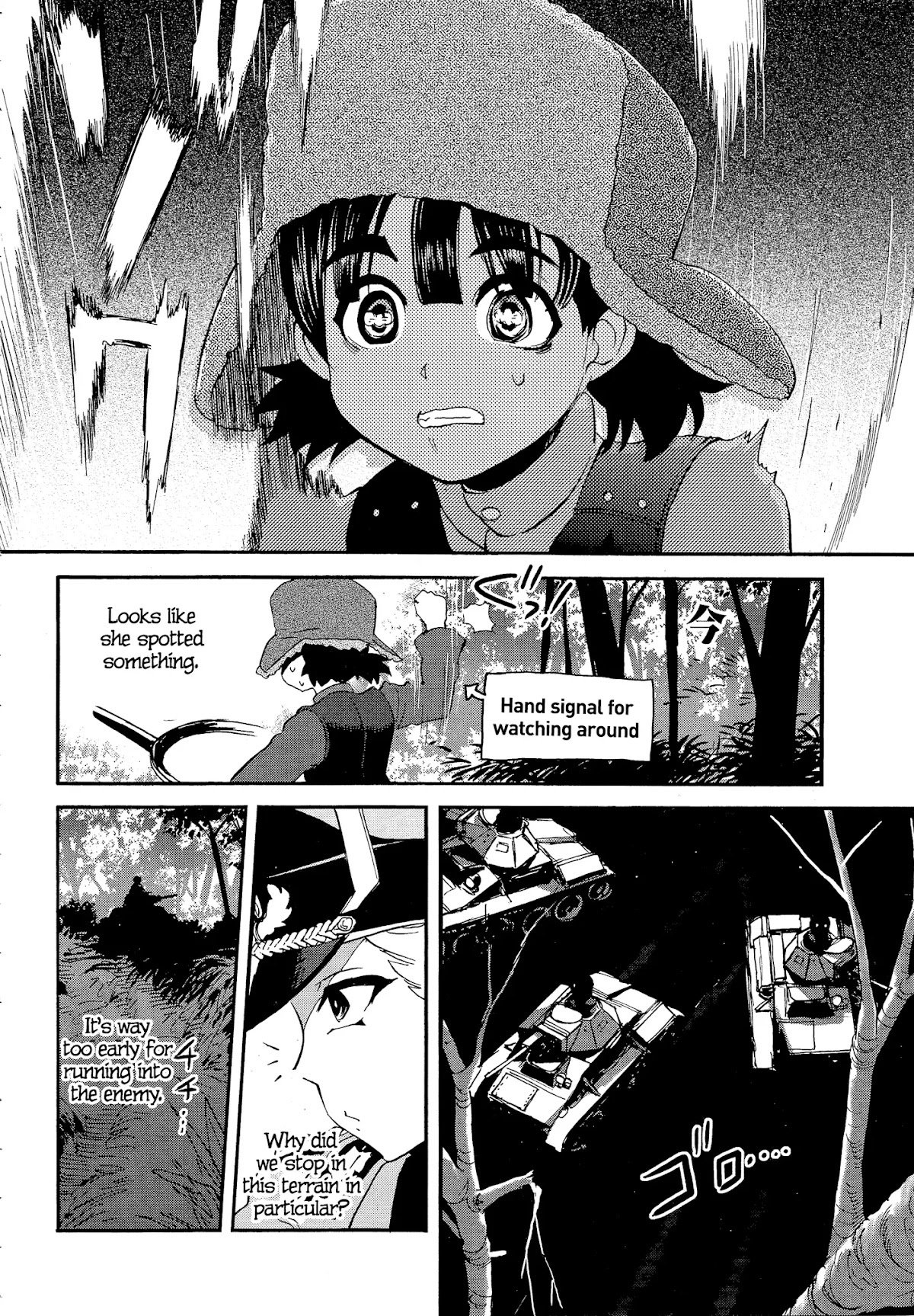 Girls & Panzer - Ribbon no Musha Chapter 31 page 20 - Chapter 31: Nina and Alina struggle hard