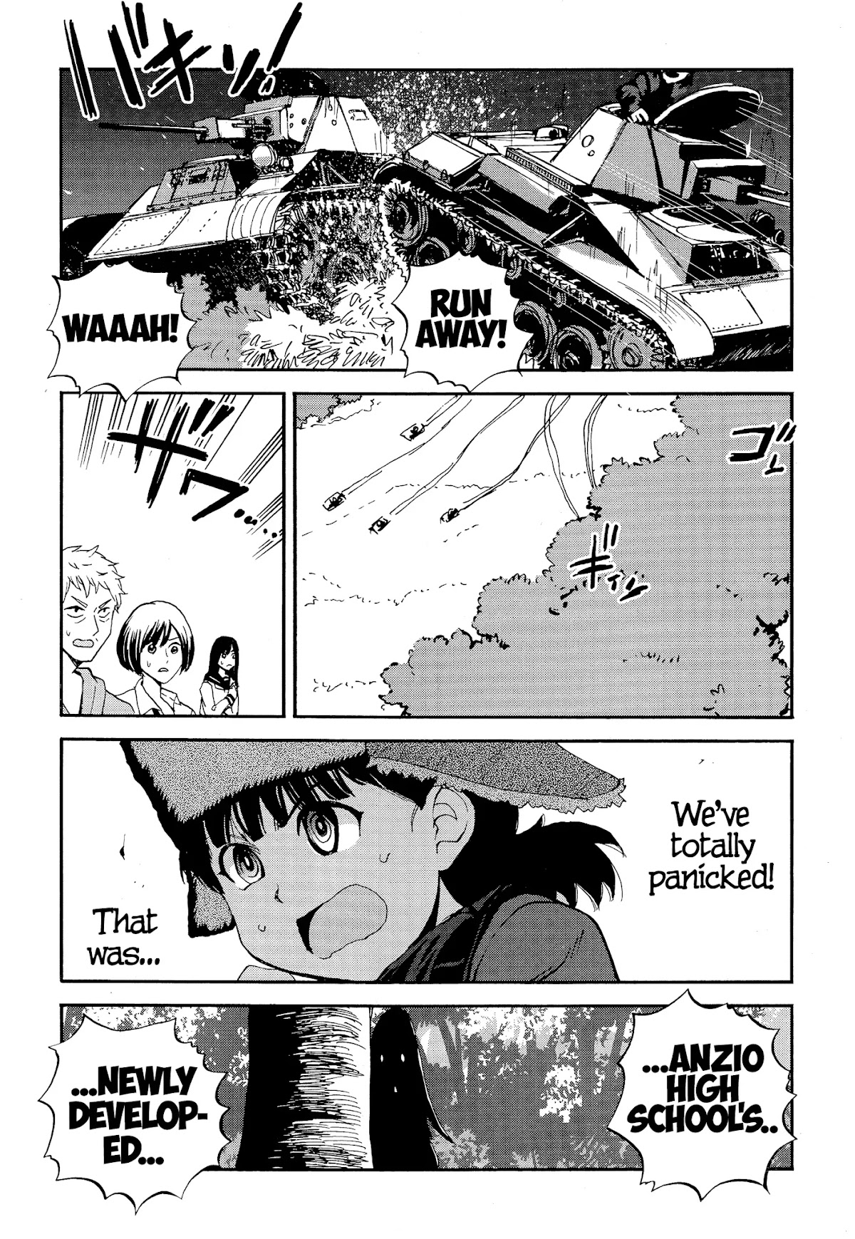 Girls & Panzer - Ribbon no Musha Chapter 31 page 23 - Chapter 31: Nina and Alina struggle hard