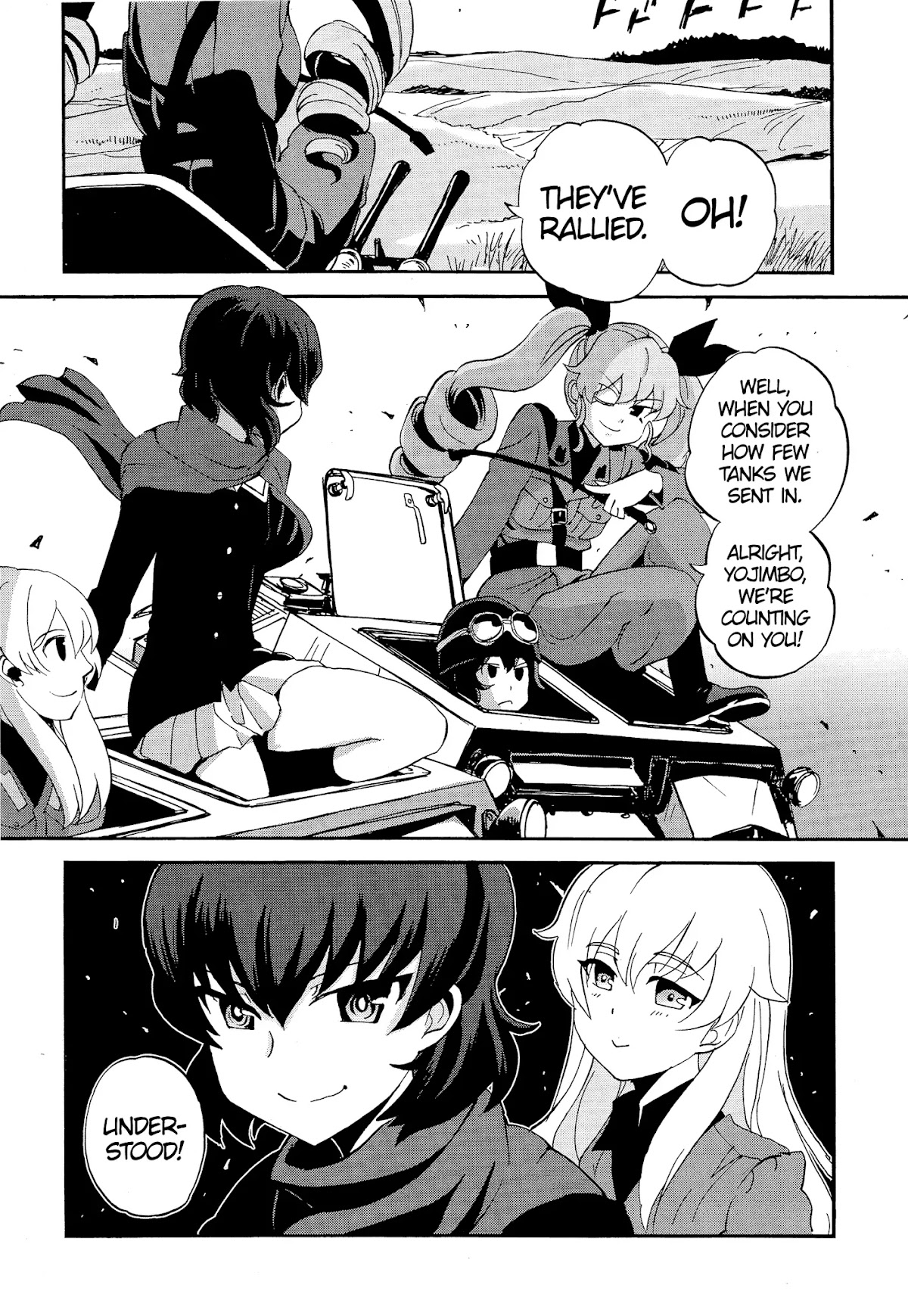 Girls & Panzer - Ribbon no Musha Chapter 31 page 30 - Chapter 31: Nina and Alina struggle hard