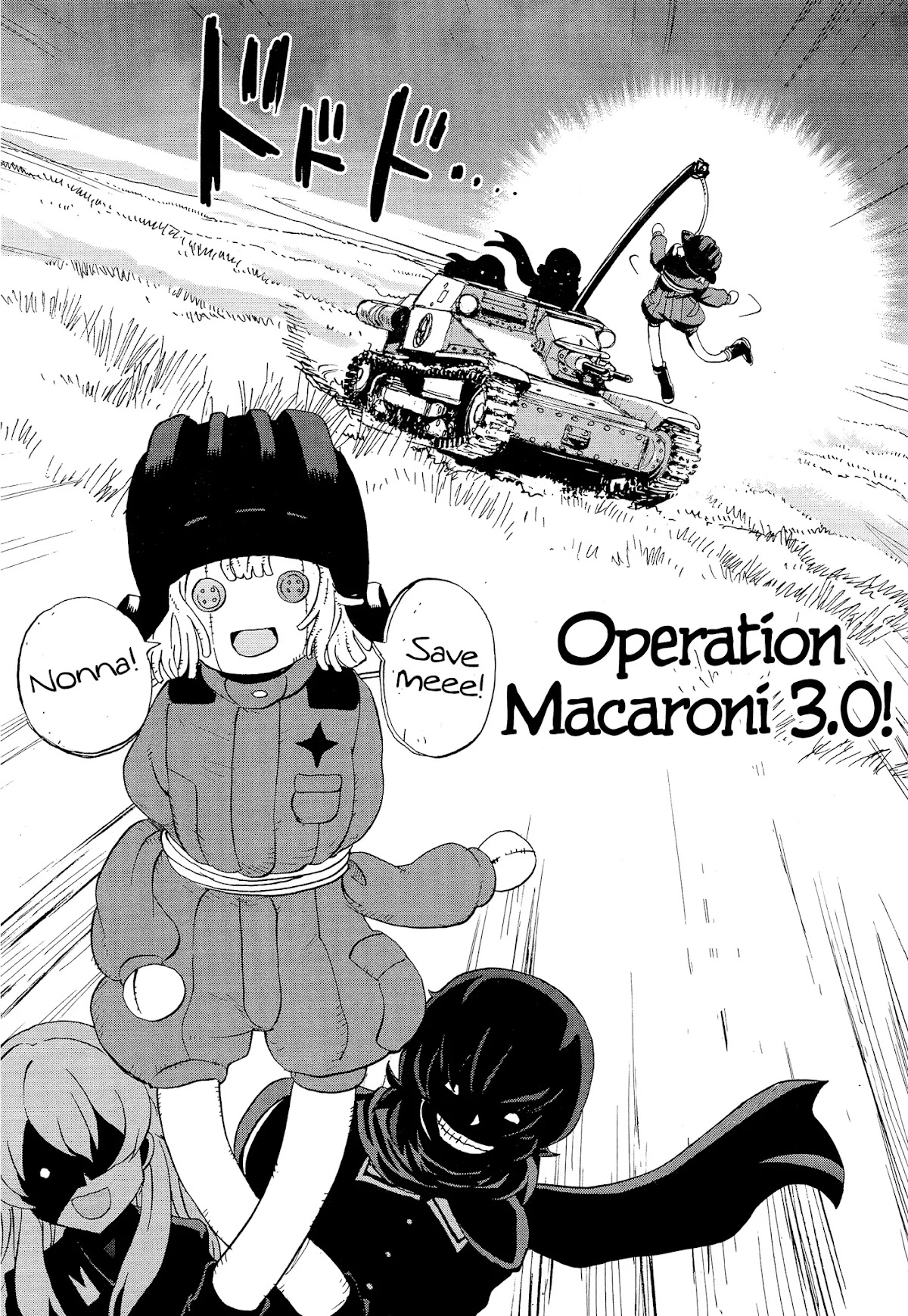 Girls & Panzer - Ribbon no Musha Chapter 31 page 32 - Chapter 31: Nina and Alina struggle hard