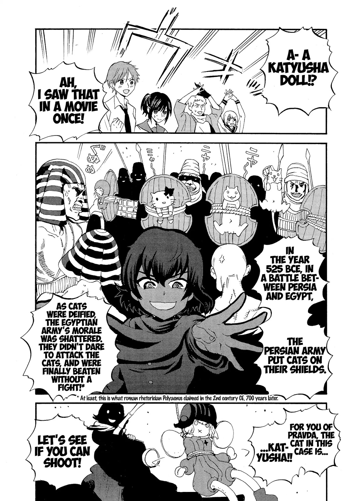 Girls & Panzer - Ribbon no Musha Chapter 31 page 33 - Chapter 31: Nina and Alina struggle hard