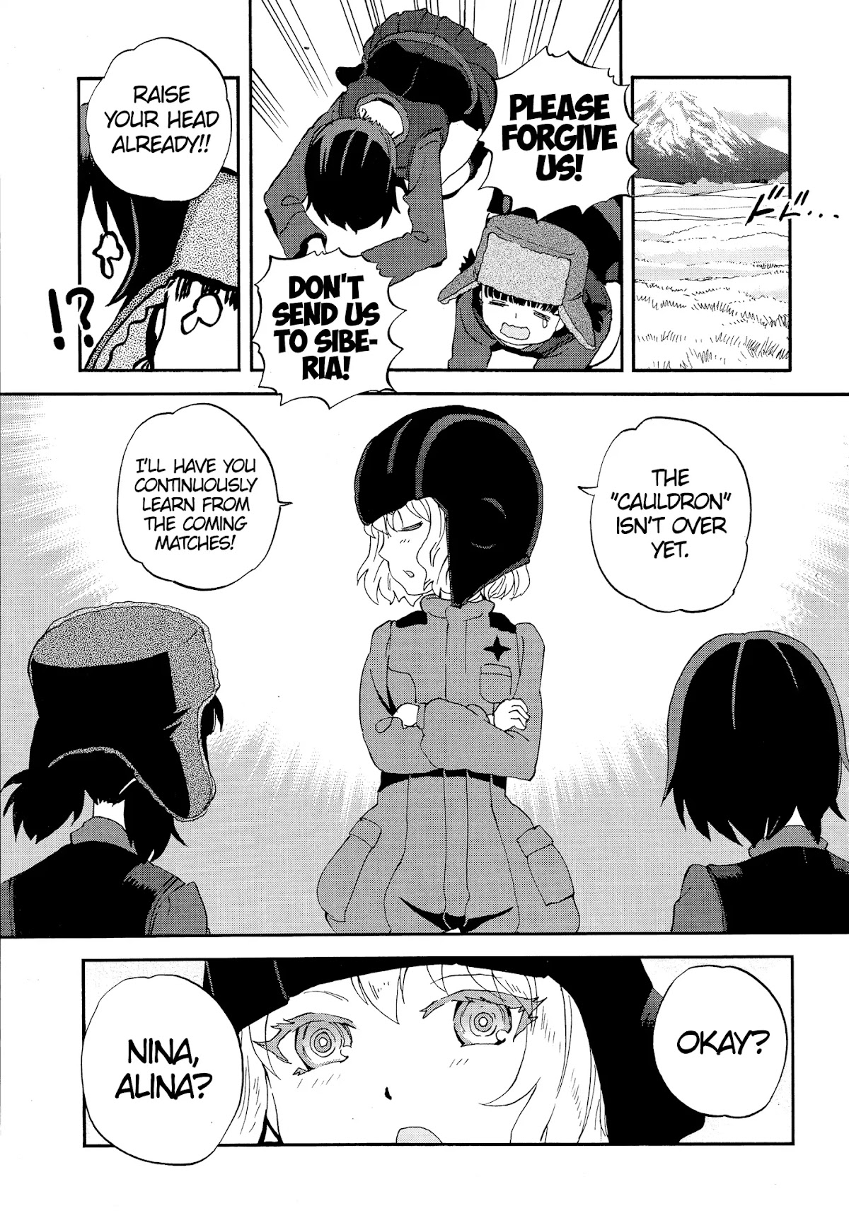 Girls & Panzer - Ribbon no Musha Chapter 31 page 39 - Chapter 31: Nina and Alina struggle hard