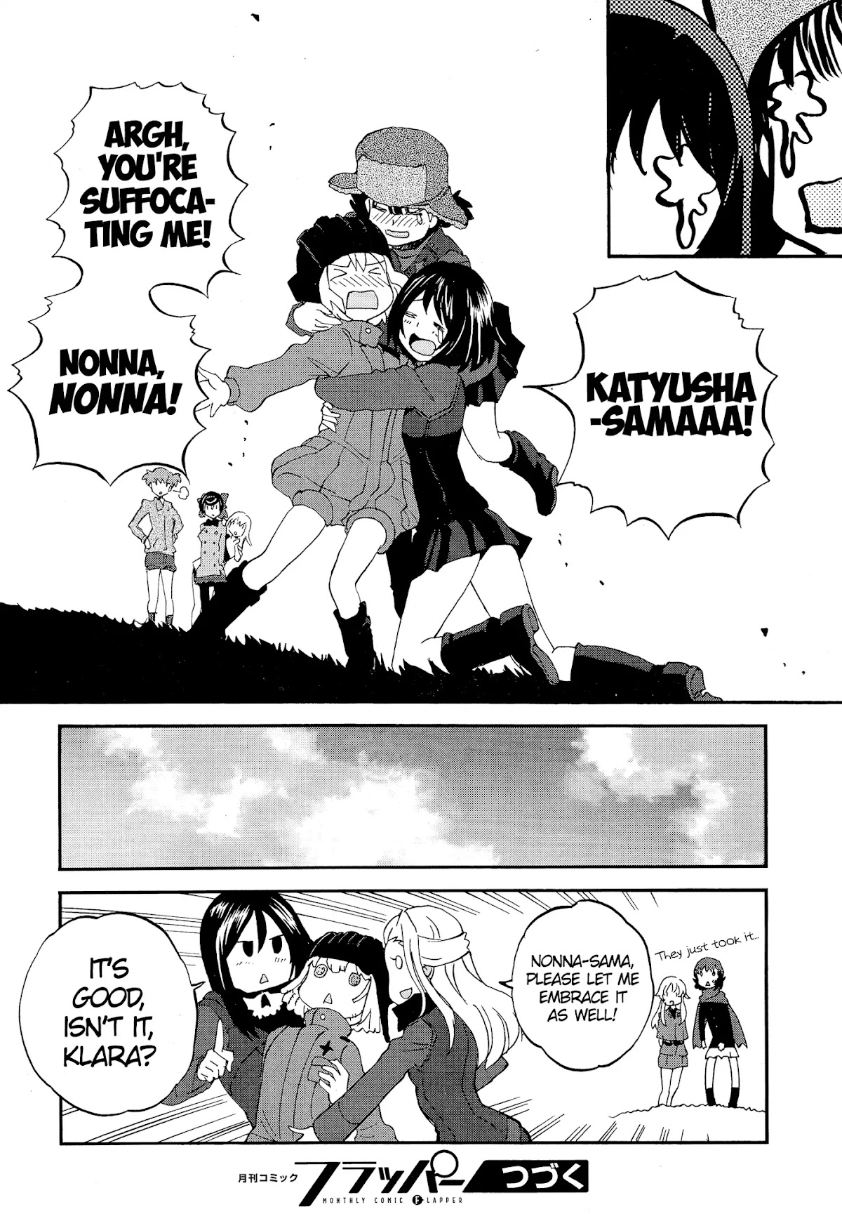 Girls & Panzer - Ribbon no Musha Chapter 31 page 40 - Chapter 31: Nina and Alina struggle hard