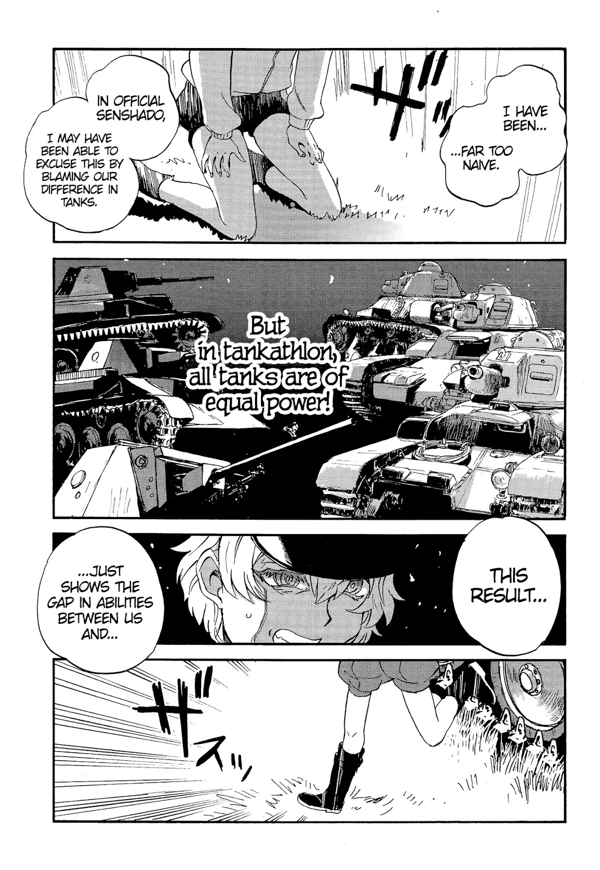 Girls & Panzer - Ribbon no Musha Chapter 31 page 5 - Chapter 31: Nina and Alina struggle hard