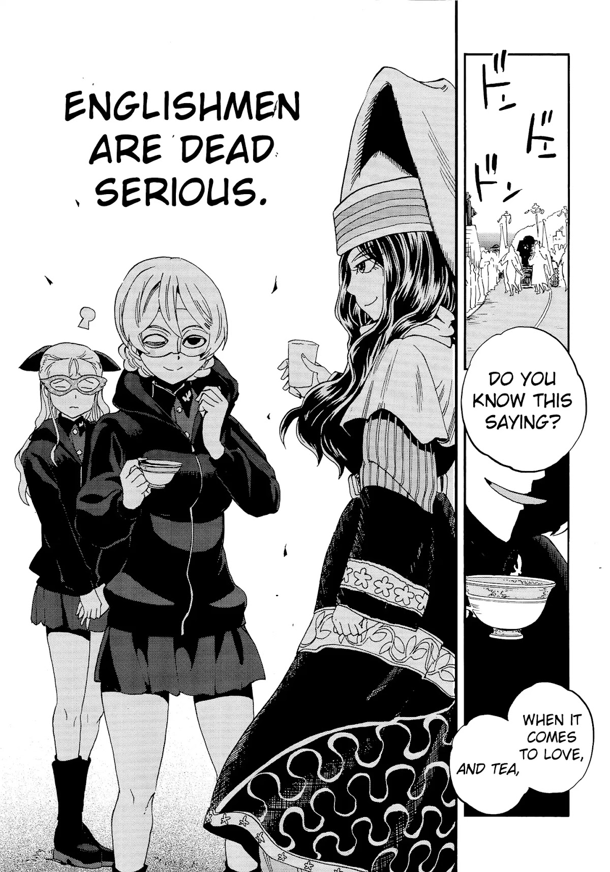 Girls & Panzer - Ribbon no Musha Chapter 32 page 15 - Chapter 32: The Battle of Sado Island