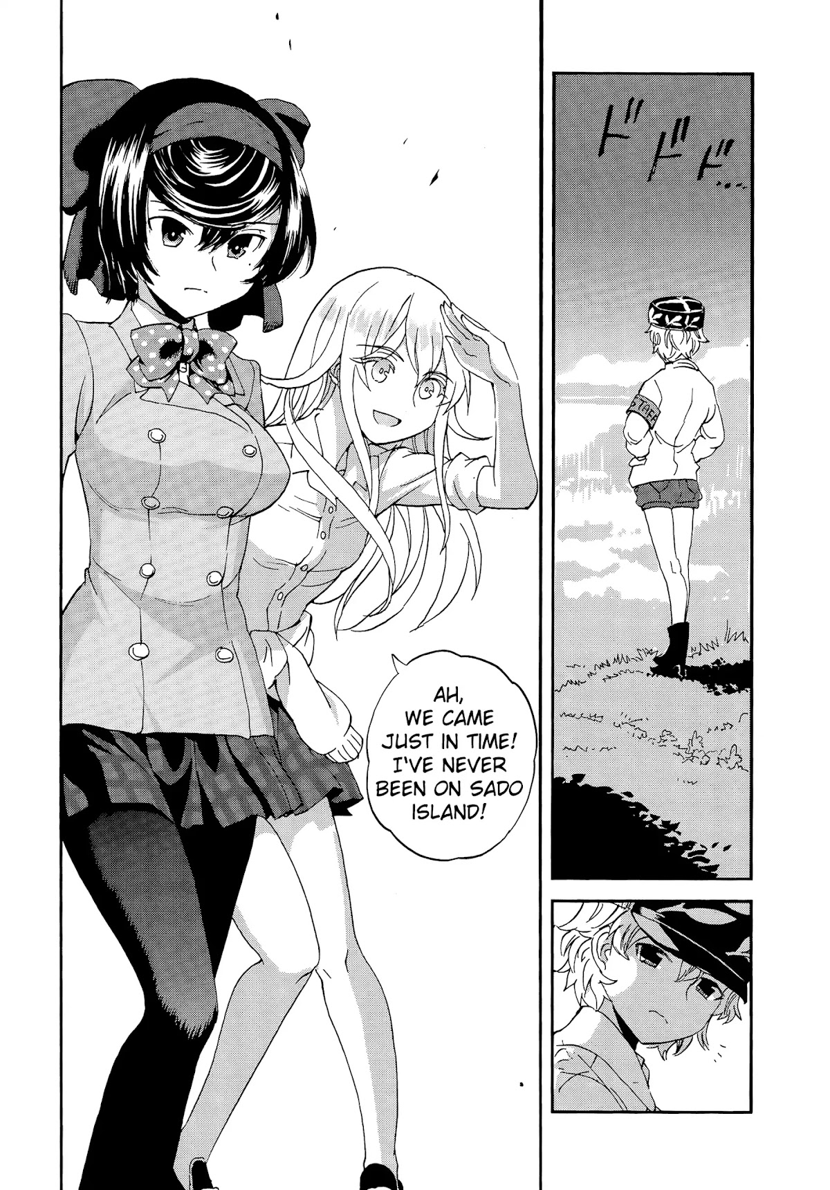 Girls & Panzer - Ribbon no Musha Chapter 32 page 18 - Chapter 32: The Battle of Sado Island