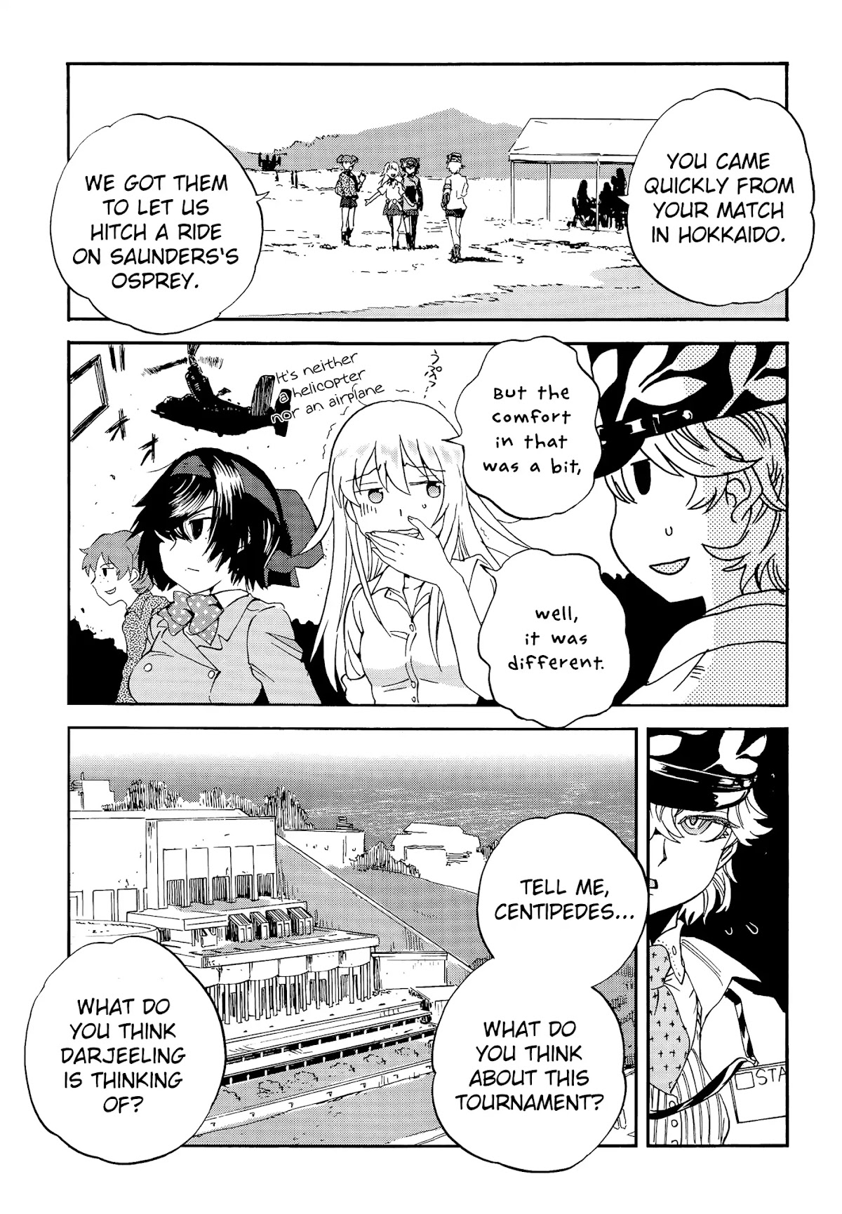 Girls & Panzer - Ribbon no Musha Chapter 32 page 19 - Chapter 32: The Battle of Sado Island