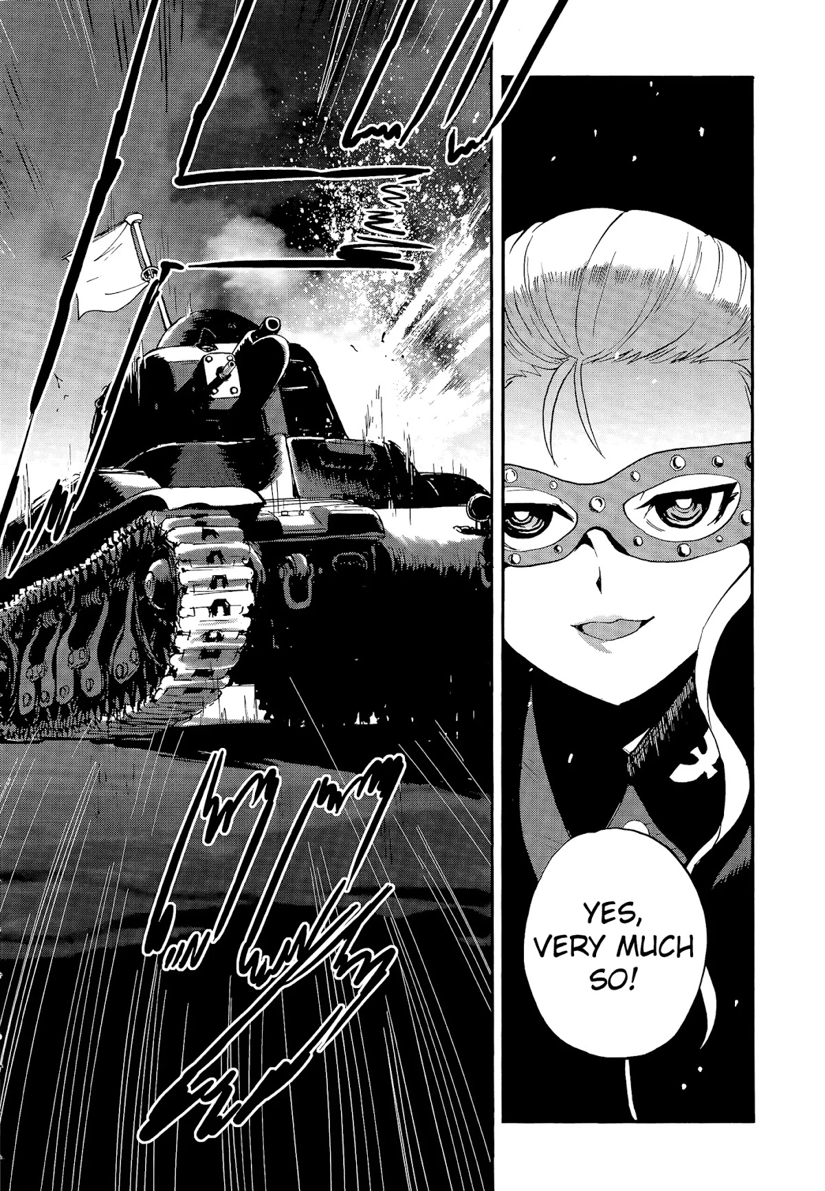 Girls & Panzer - Ribbon no Musha Chapter 32 page 26 - Chapter 32: The Battle of Sado Island