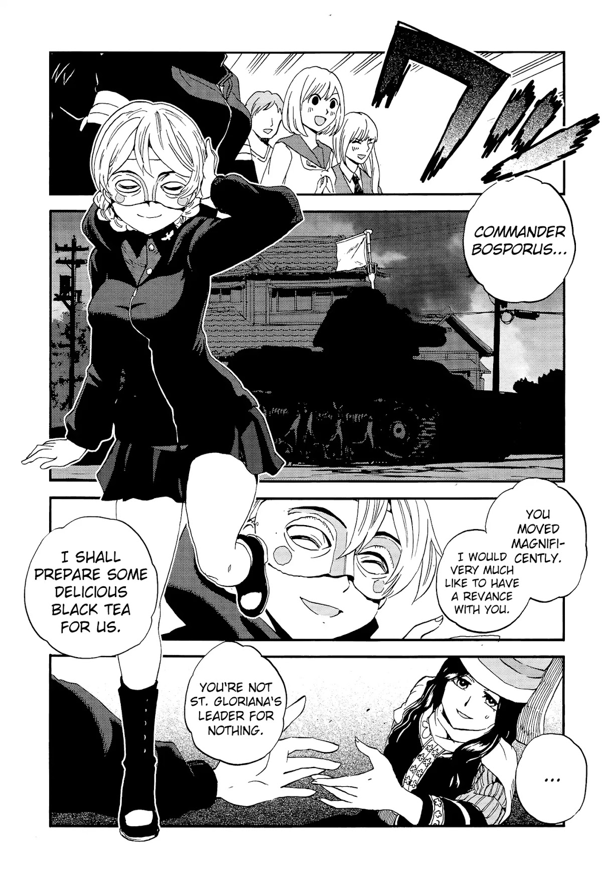 Girls & Panzer - Ribbon no Musha Chapter 32 page 27 - Chapter 32: The Battle of Sado Island