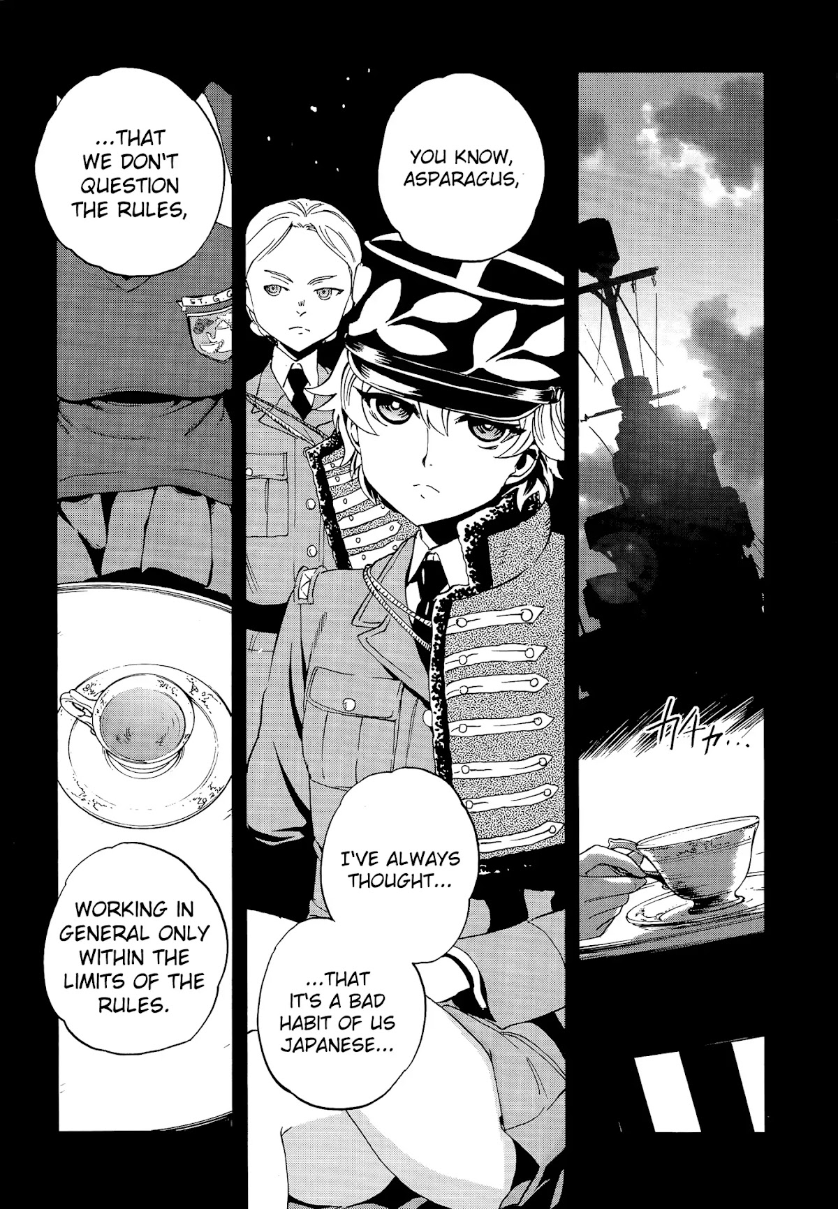 Girls & Panzer - Ribbon no Musha Chapter 32 page 34 - Chapter 32: The Battle of Sado Island