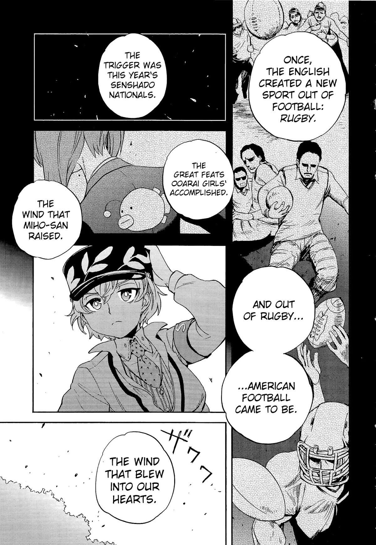 Girls & Panzer - Ribbon no Musha Chapter 32 page 37 - Chapter 32: The Battle of Sado Island