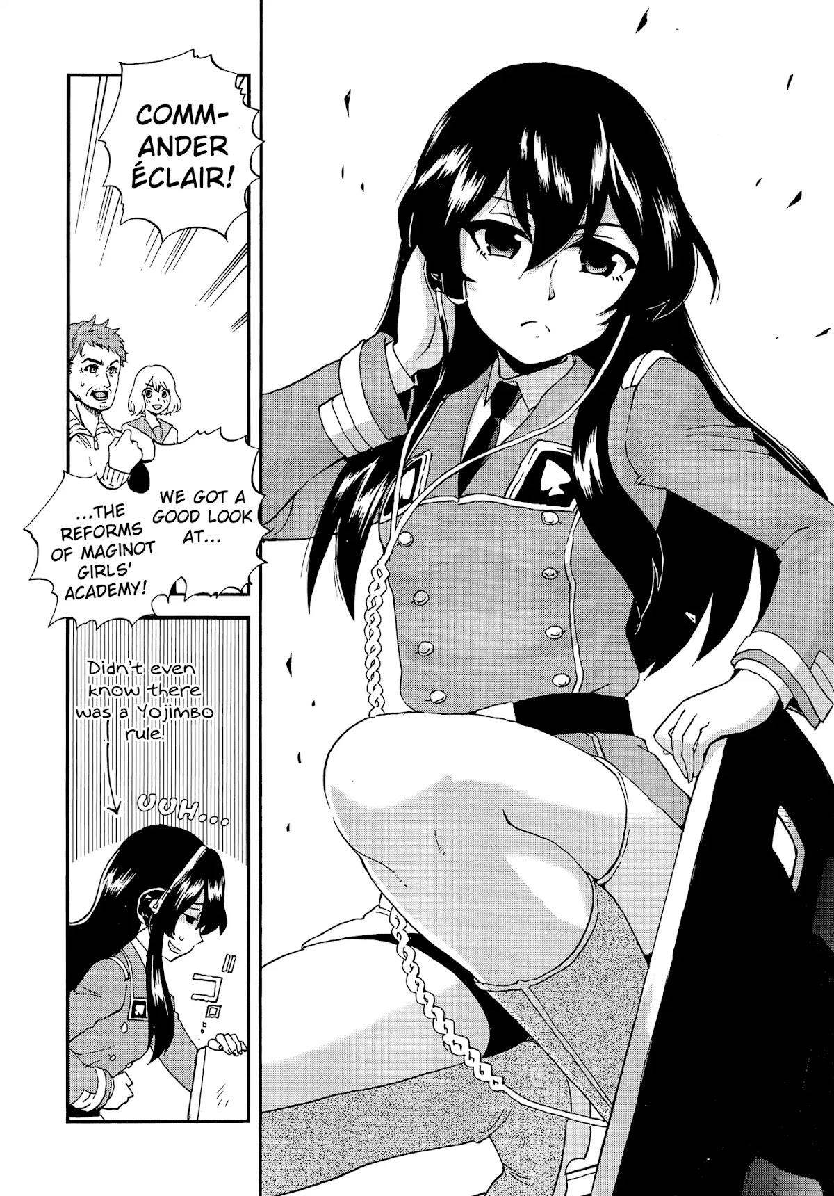 Girls & Panzer - Ribbon no Musha Chapter 32 page 4 - Chapter 32: The Battle of Sado Island