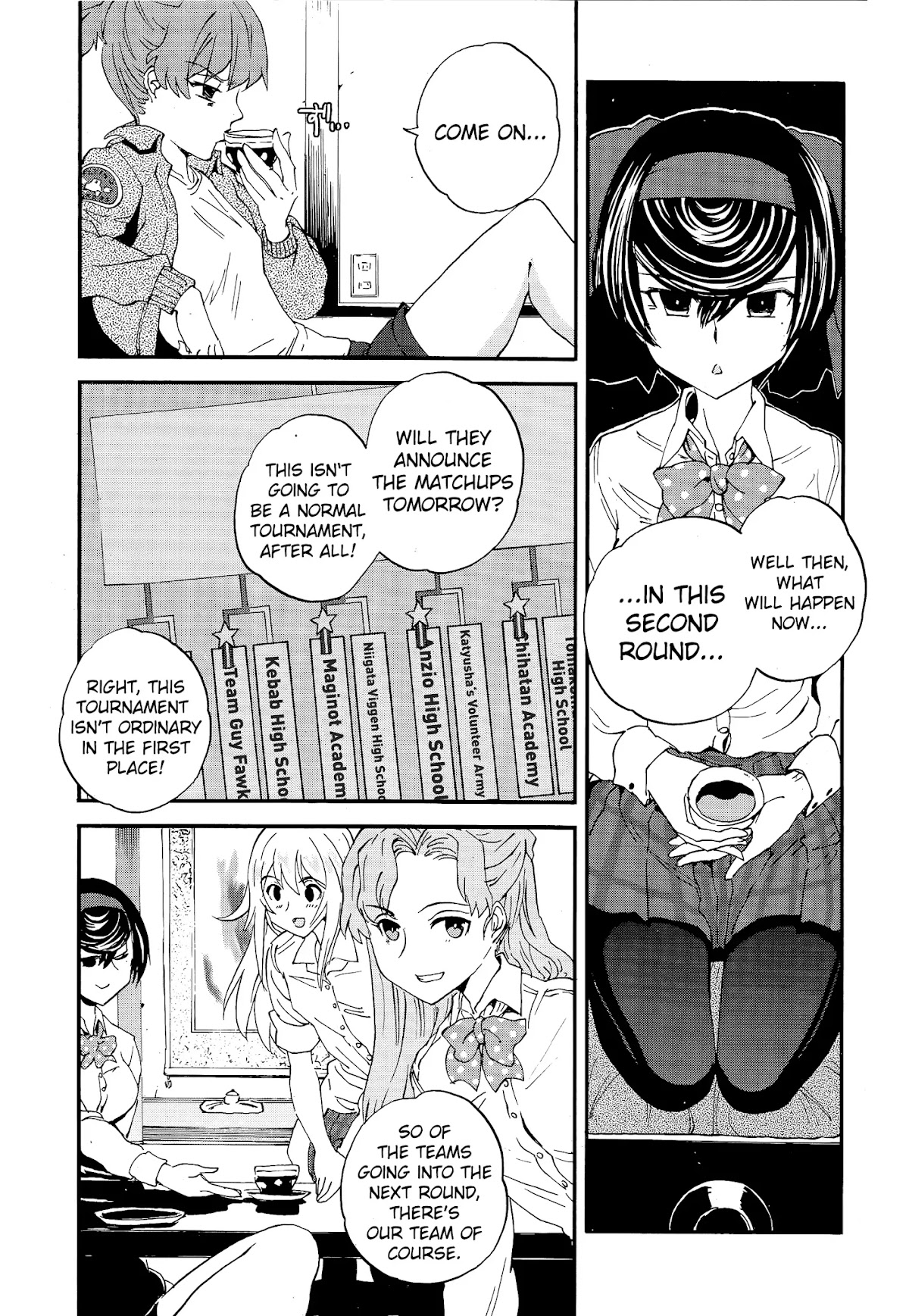 Girls & Panzer - Ribbon no Musha Chapter 33 page 8 - Chapter 33