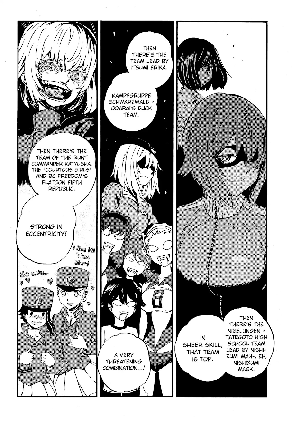 Girls & Panzer - Ribbon no Musha Chapter 33 page 9 - Chapter 33