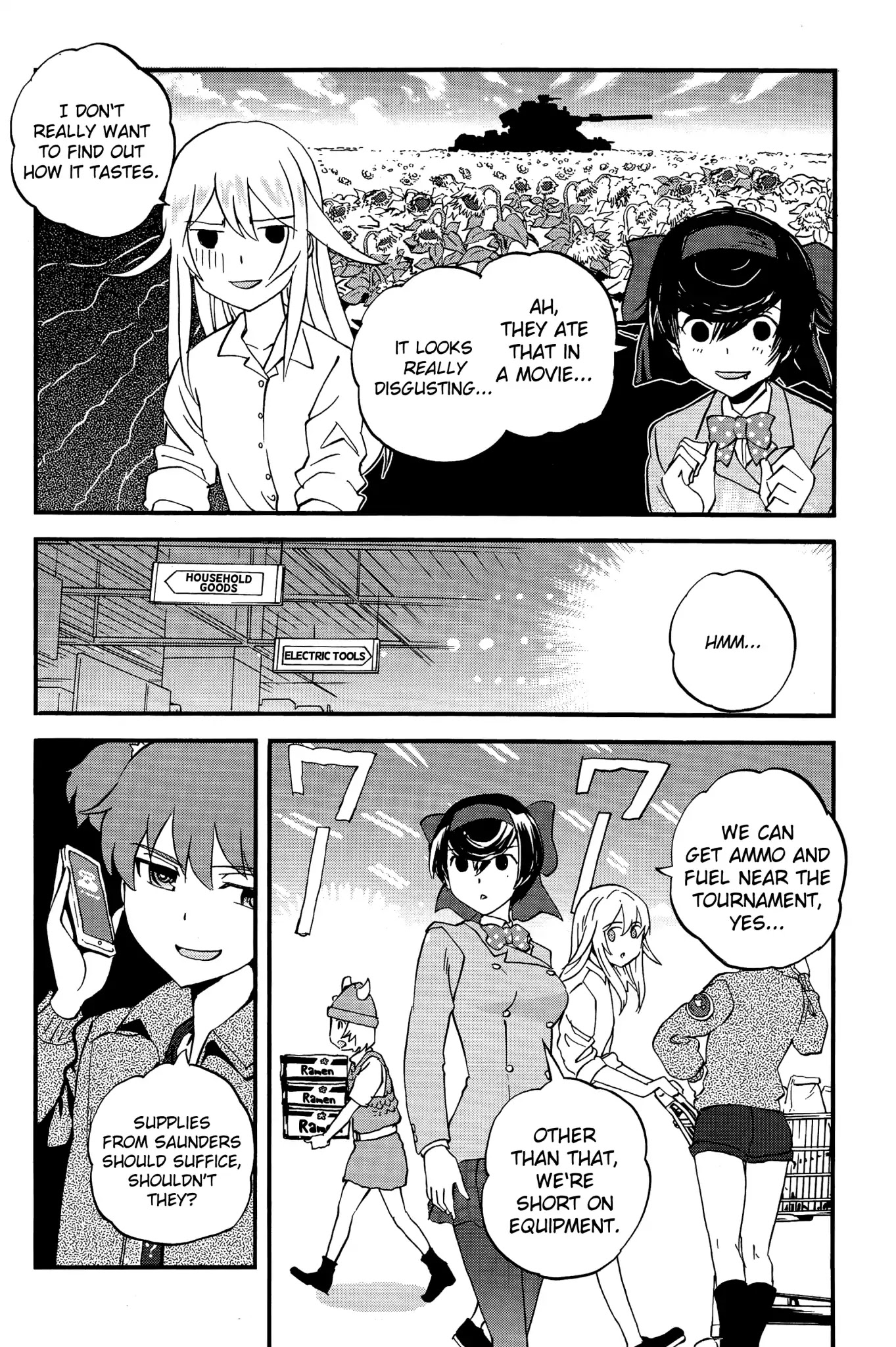 Girls & Panzer - Ribbon no Musha Chapter 34 page 11 - Chapter 34