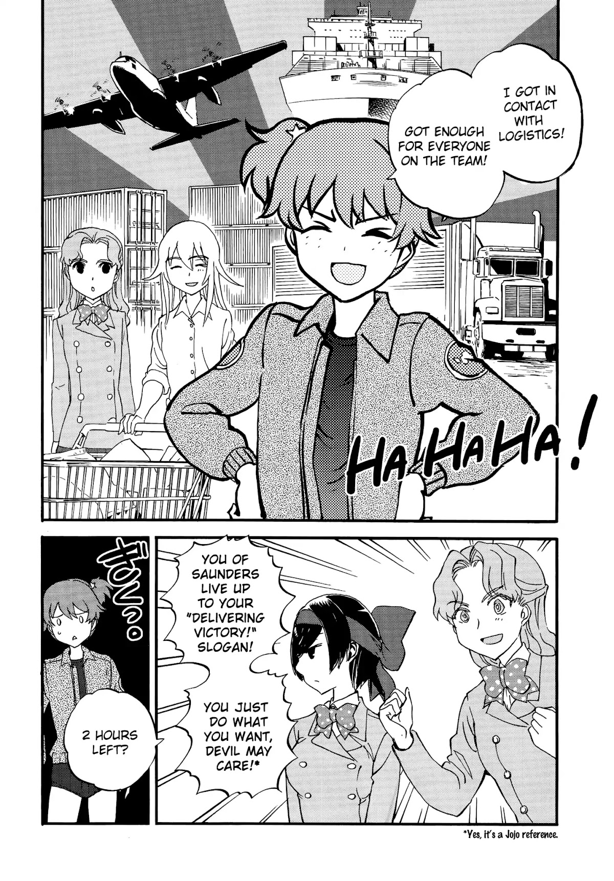 Girls & Panzer - Ribbon no Musha Chapter 34 page 12 - Chapter 34