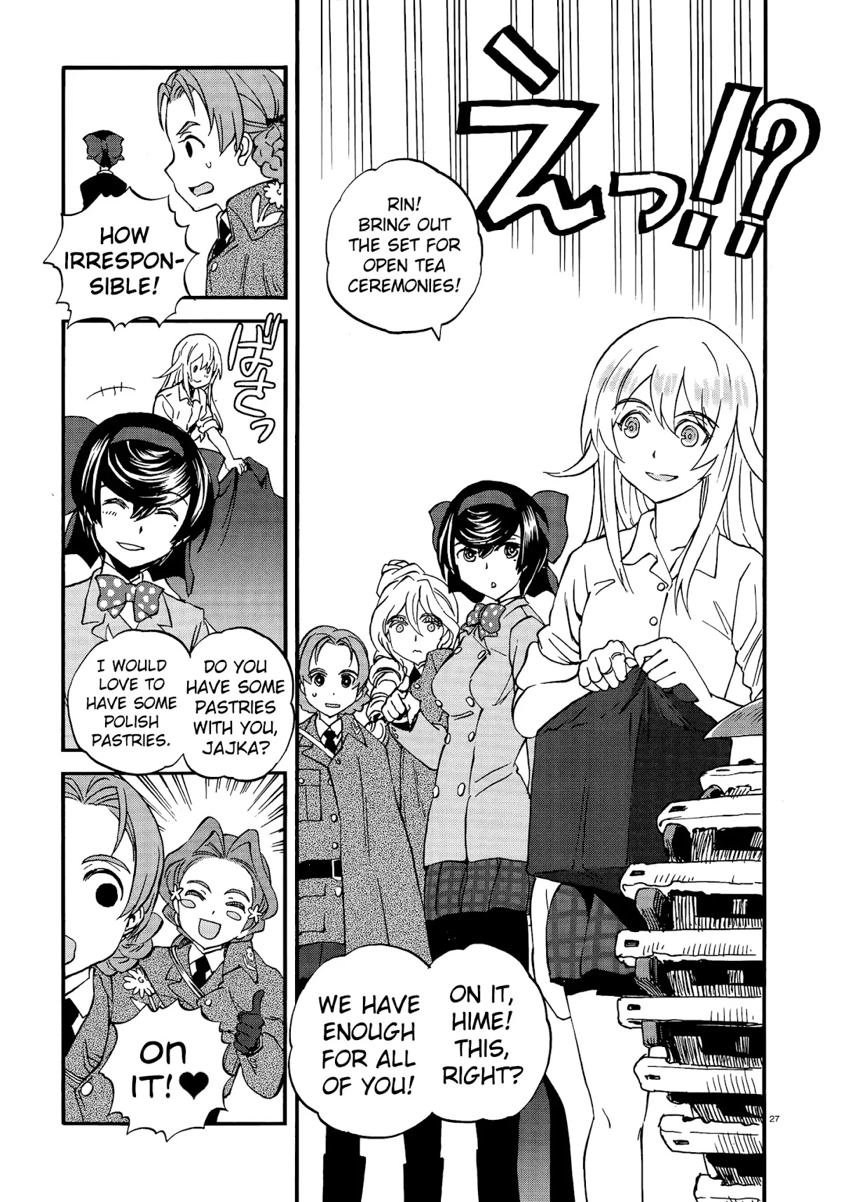 Girls & Panzer - Ribbon no Musha Chapter 34 page 27 - Chapter 34