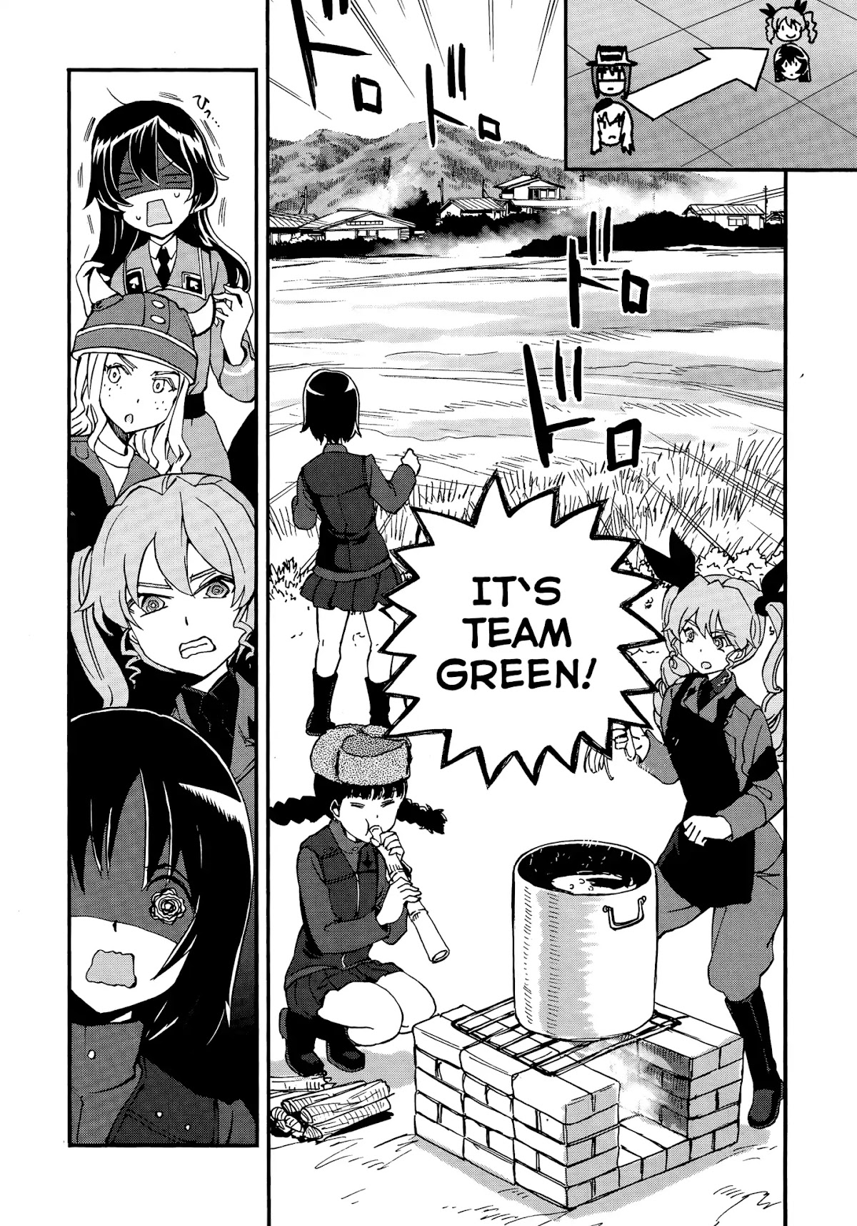 Girls & Panzer - Ribbon no Musha Chapter 34 page 32 - Chapter 34