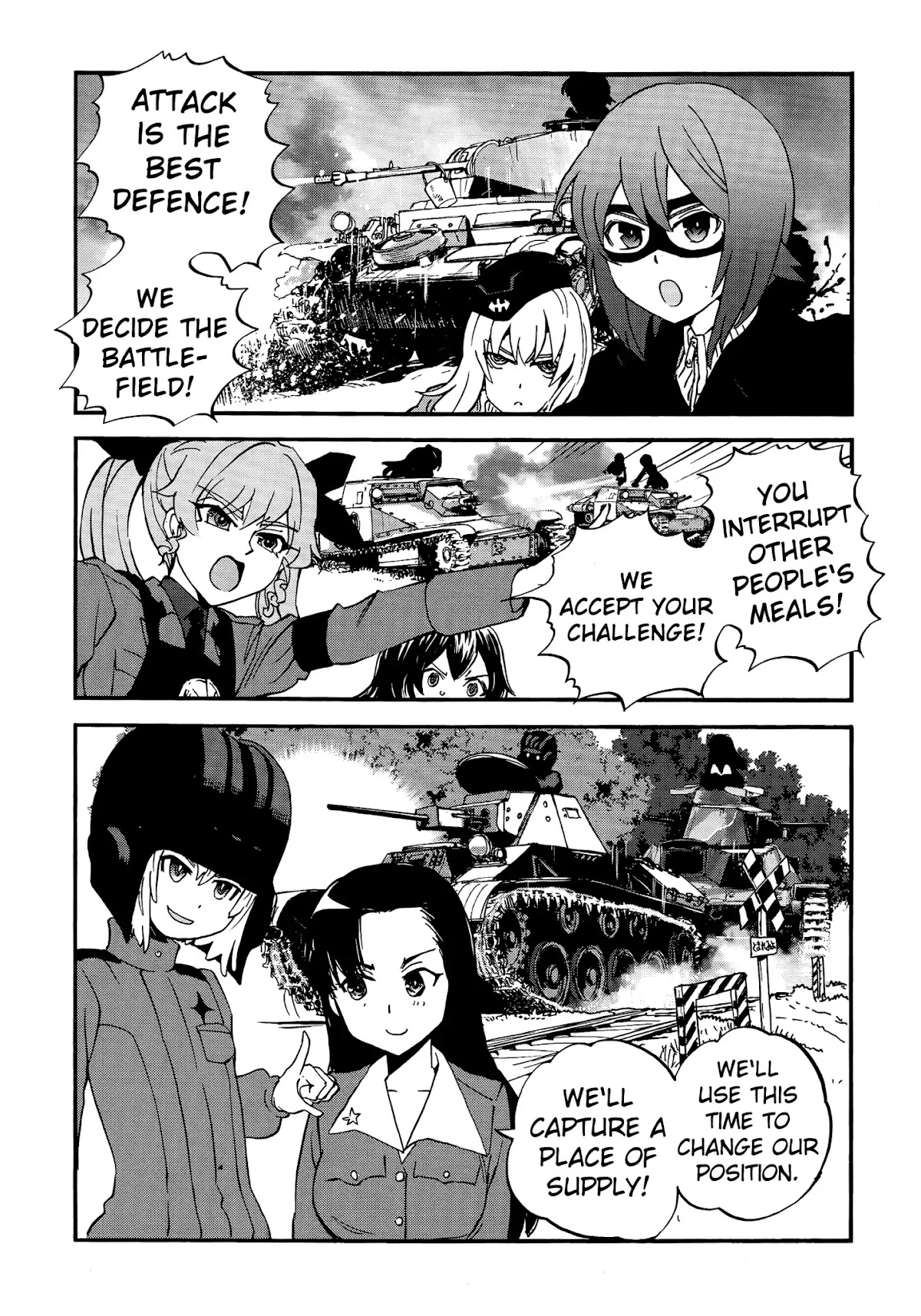 Girls & Panzer - Ribbon no Musha Chapter 34 page 33 - Chapter 34