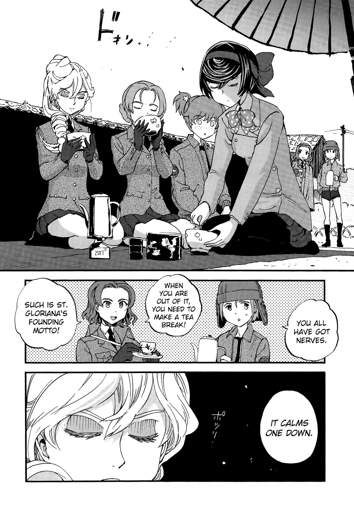 Girls & Panzer - Ribbon no Musha Chapter 34 page 36 - Chapter 34