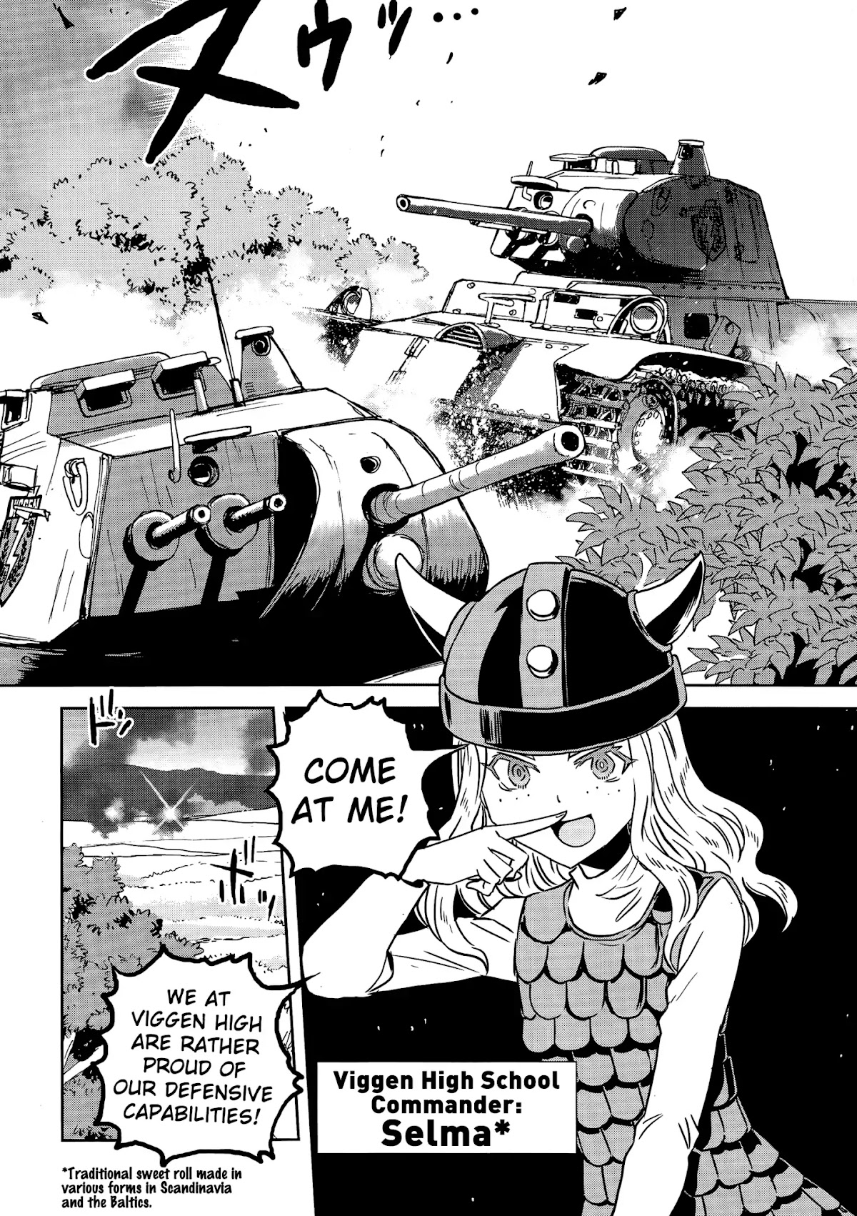 Girls & Panzer - Ribbon no Musha Chapter 35 page 12 - Chapter 35: The Death Match of Komoro (Part 2)