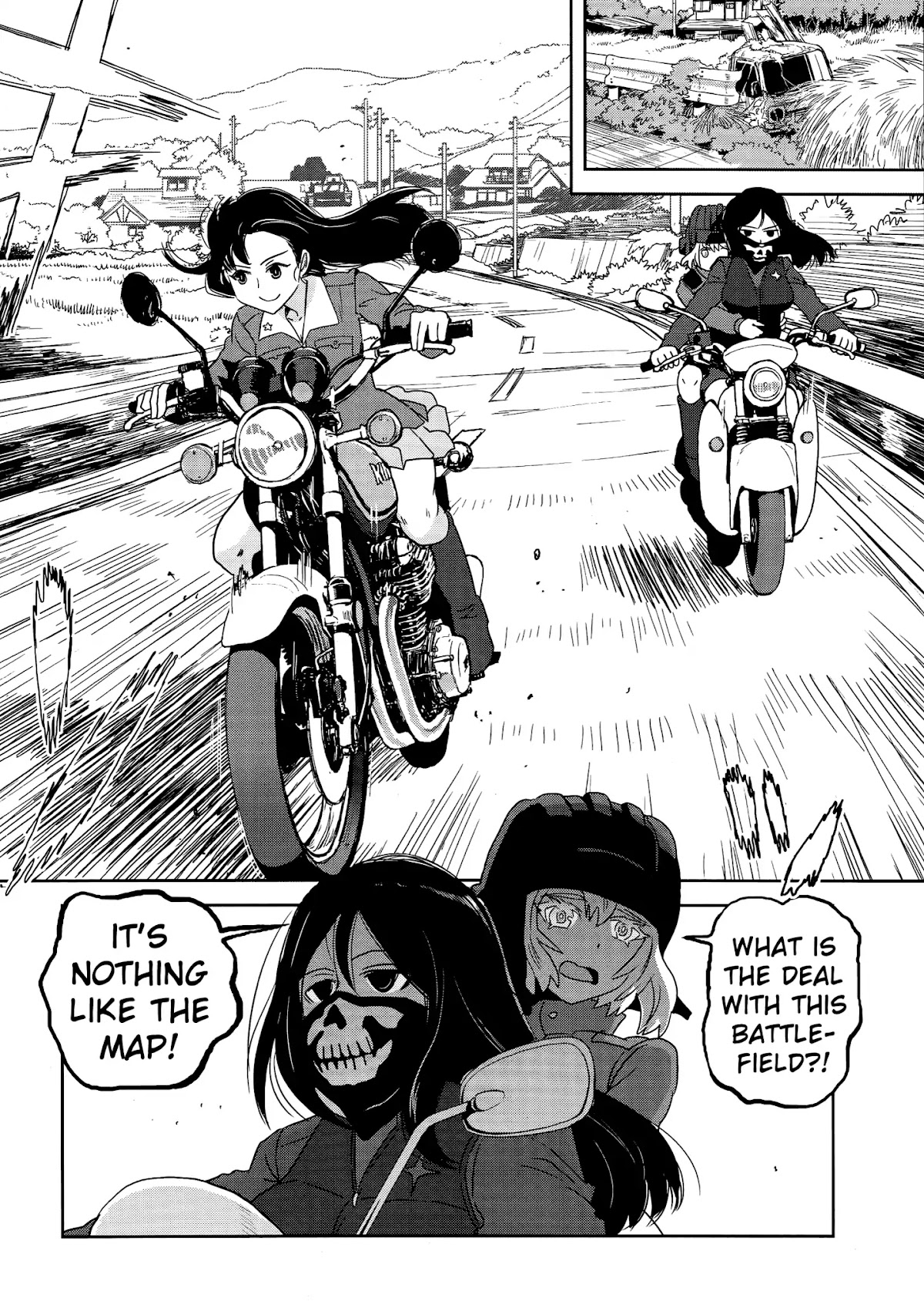Girls & Panzer - Ribbon no Musha Chapter 35 page 16 - Chapter 35: The Death Match of Komoro (Part 2)