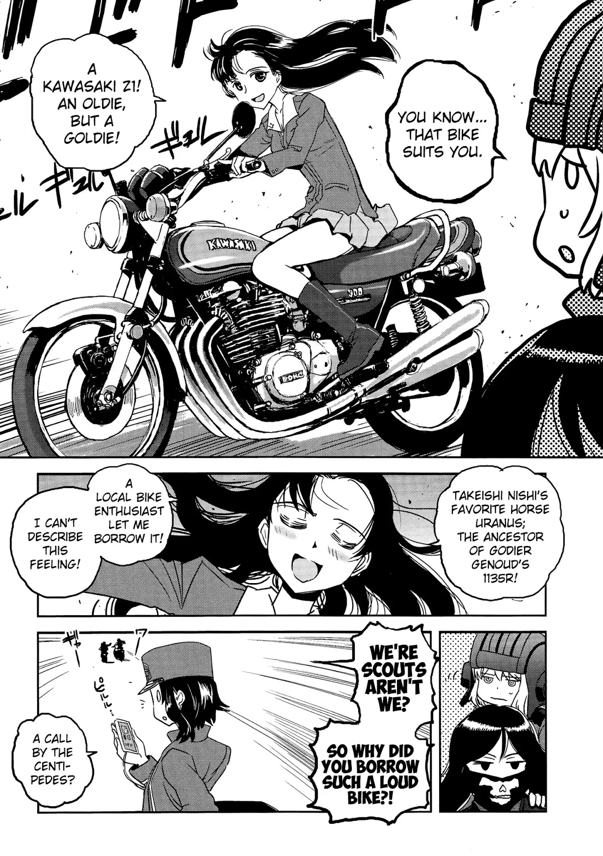 Girls & Panzer - Ribbon no Musha Chapter 35 page 18 - Chapter 35: The Death Match of Komoro (Part 2)